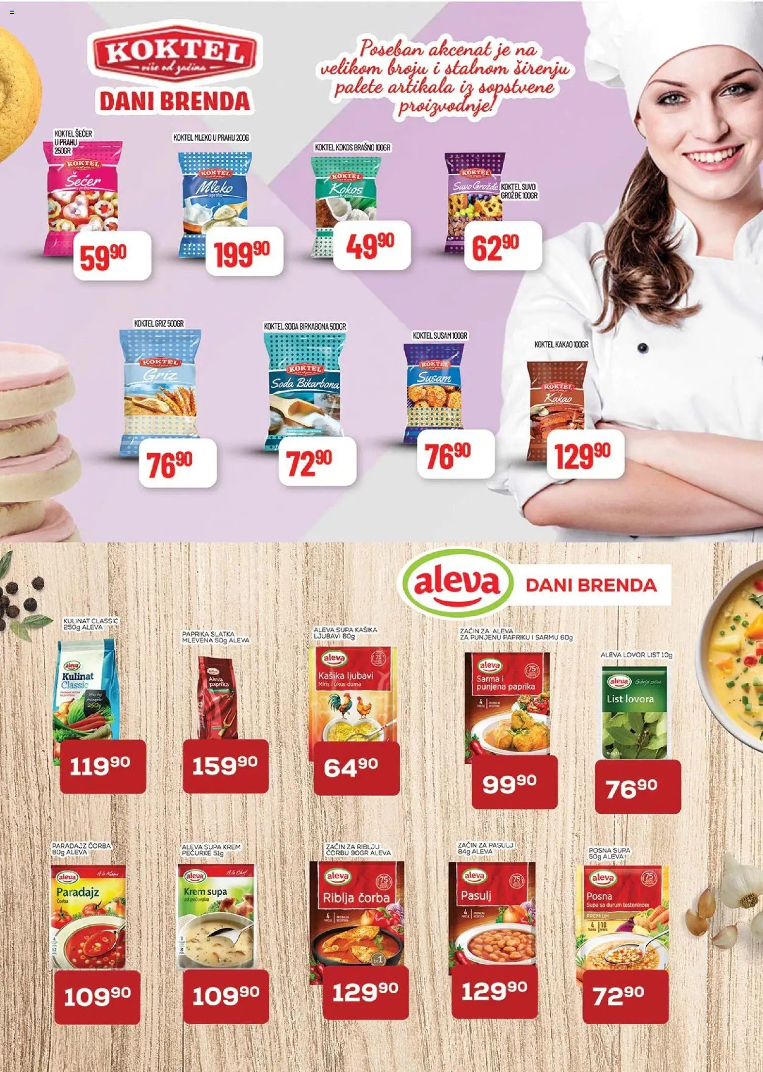 Medius katalog - važi od 07.04.2026 | Strana: 15 | Proizvode: Pasulj, Šećer, Paprika, Brašno