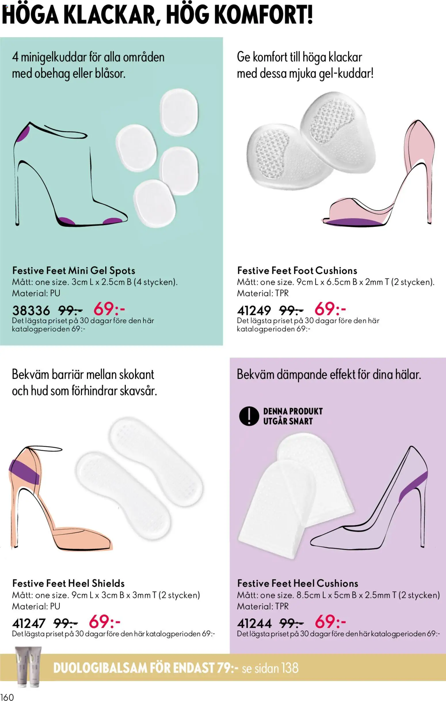 Oriflame reklamblad aktuell från 19.11.2025 | Sida: 160 | Produkter: Klackar