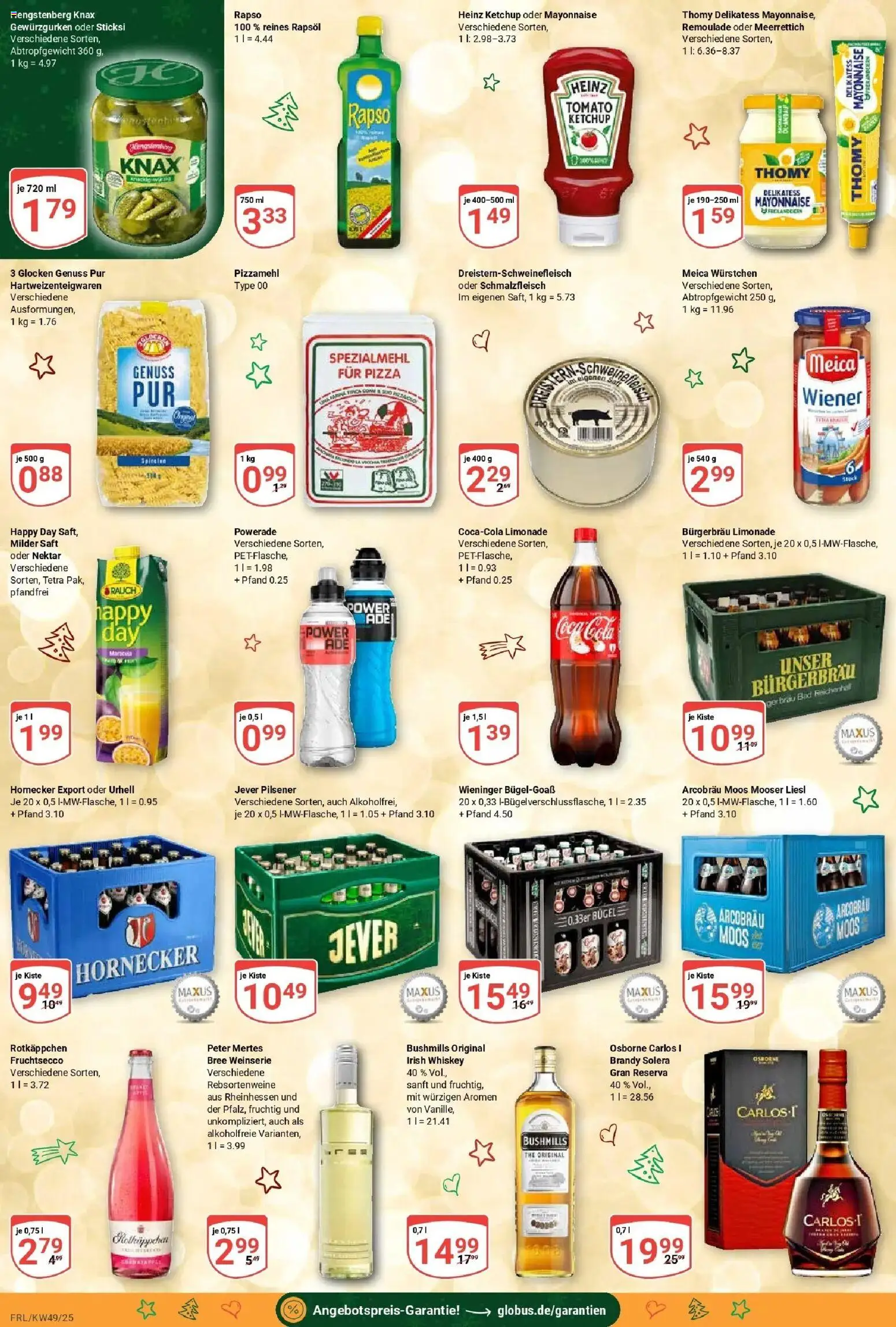 Globus prospekt Freilassing	 – gültig ab 01.12.2025 | Seite: 6 | Produkte: Osborne, Rapsöl, Saft, Ketchup