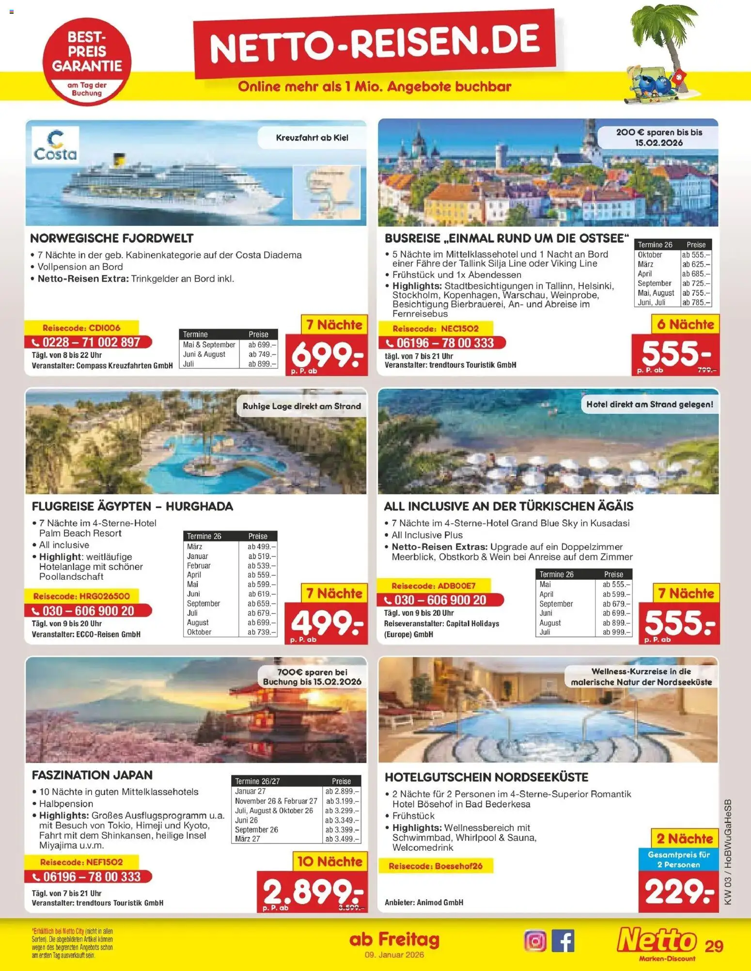 Netto Marken-Discount prospekt Stemwede-Dielingen	 – gültig ab 12.01.2026 | Seite: 37 | Produkte: Bad, Wein, Uhr