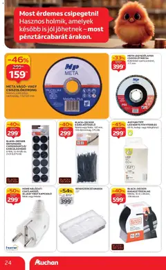 Auchan akciós ujság - amely érvényes a következő dátumtól: 18.09.2025 | Oldal: 24 | Termékek: Körte, Vágó, Rendszerező