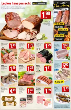 WEZ Prospekt ab 16.02.2026 gültig | Seite: 5 | Produkte: Pfeffer, Petersilie, Schinken, Uhr
