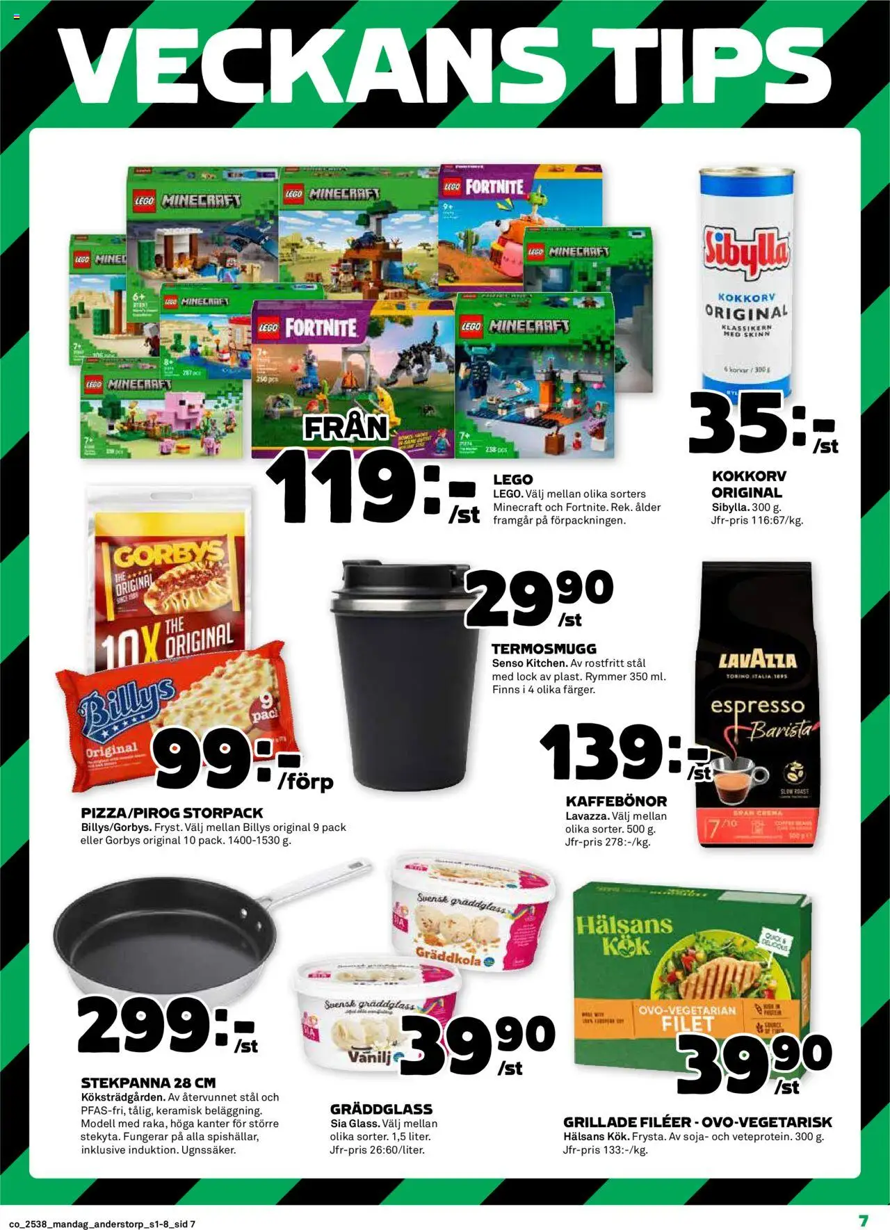Coop reklamblad aktuell från 15.09.2025 | Sida: 7 | Produkter: Soja, Stekpanna
