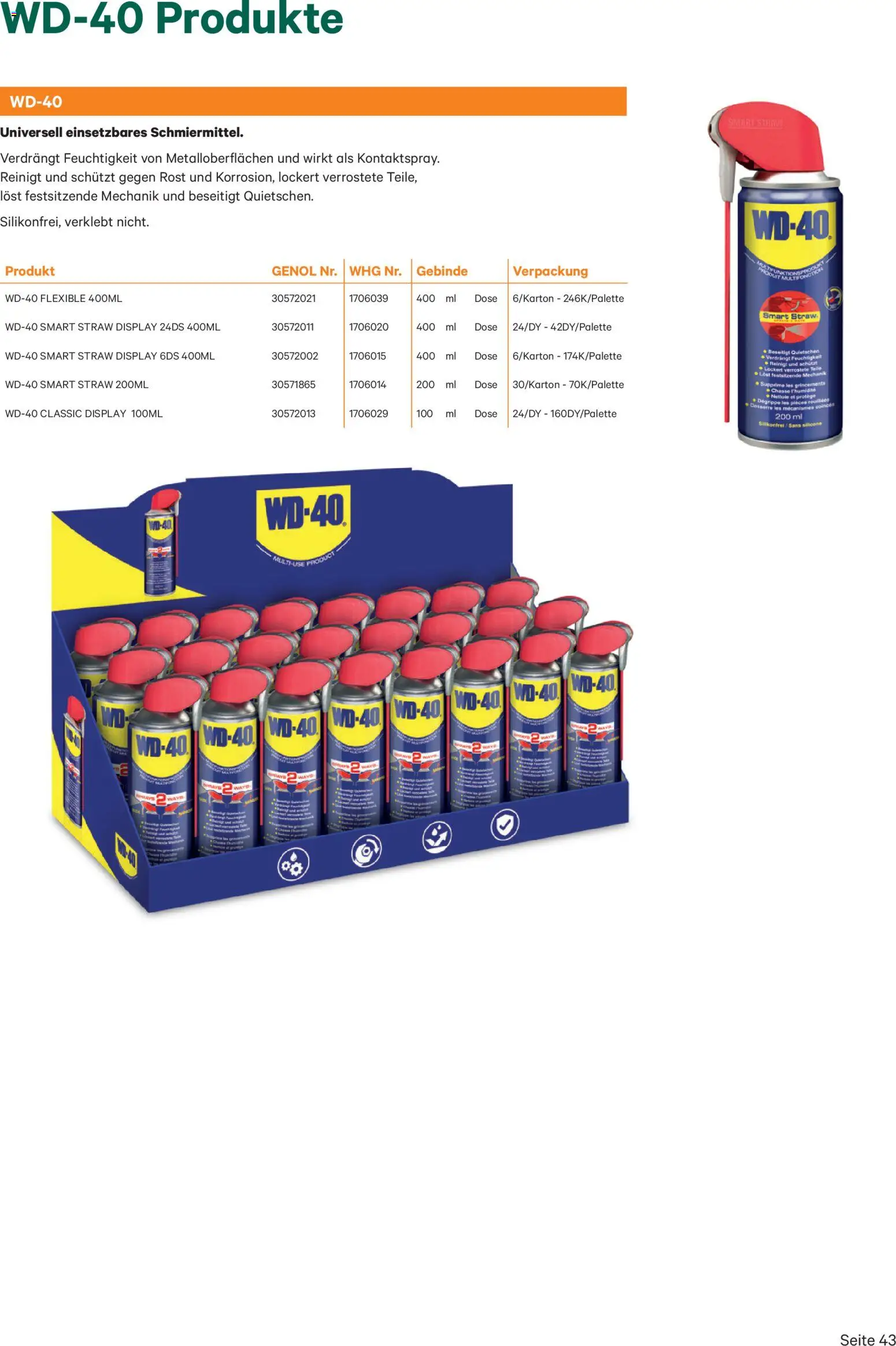 Lagerhaus Genol - Produkt- übersicht gültig ab 03.12.2025 | Seite: 43