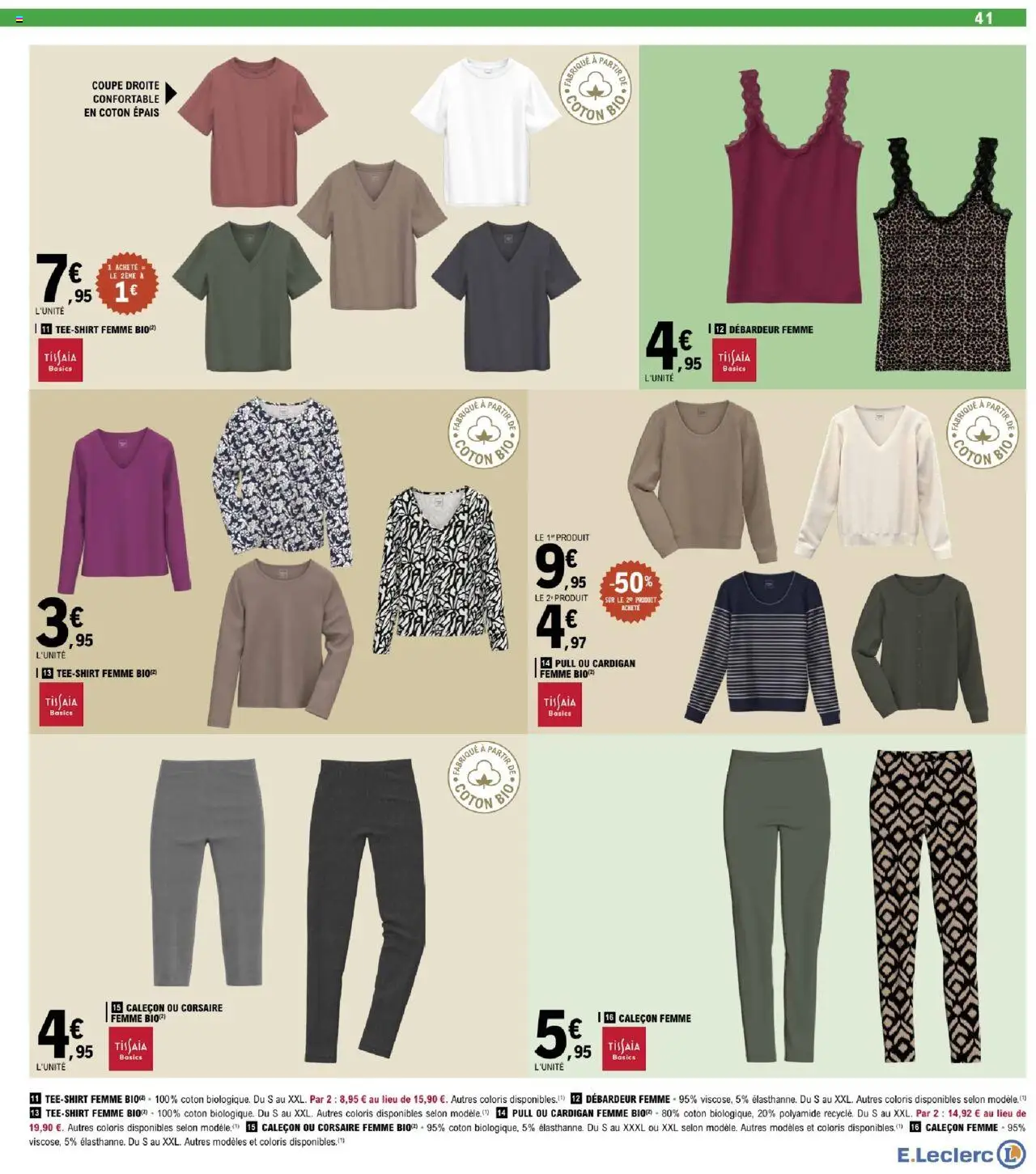  | Page: 41 | Produits: Cardigan, Coton, T-shirt, Pull