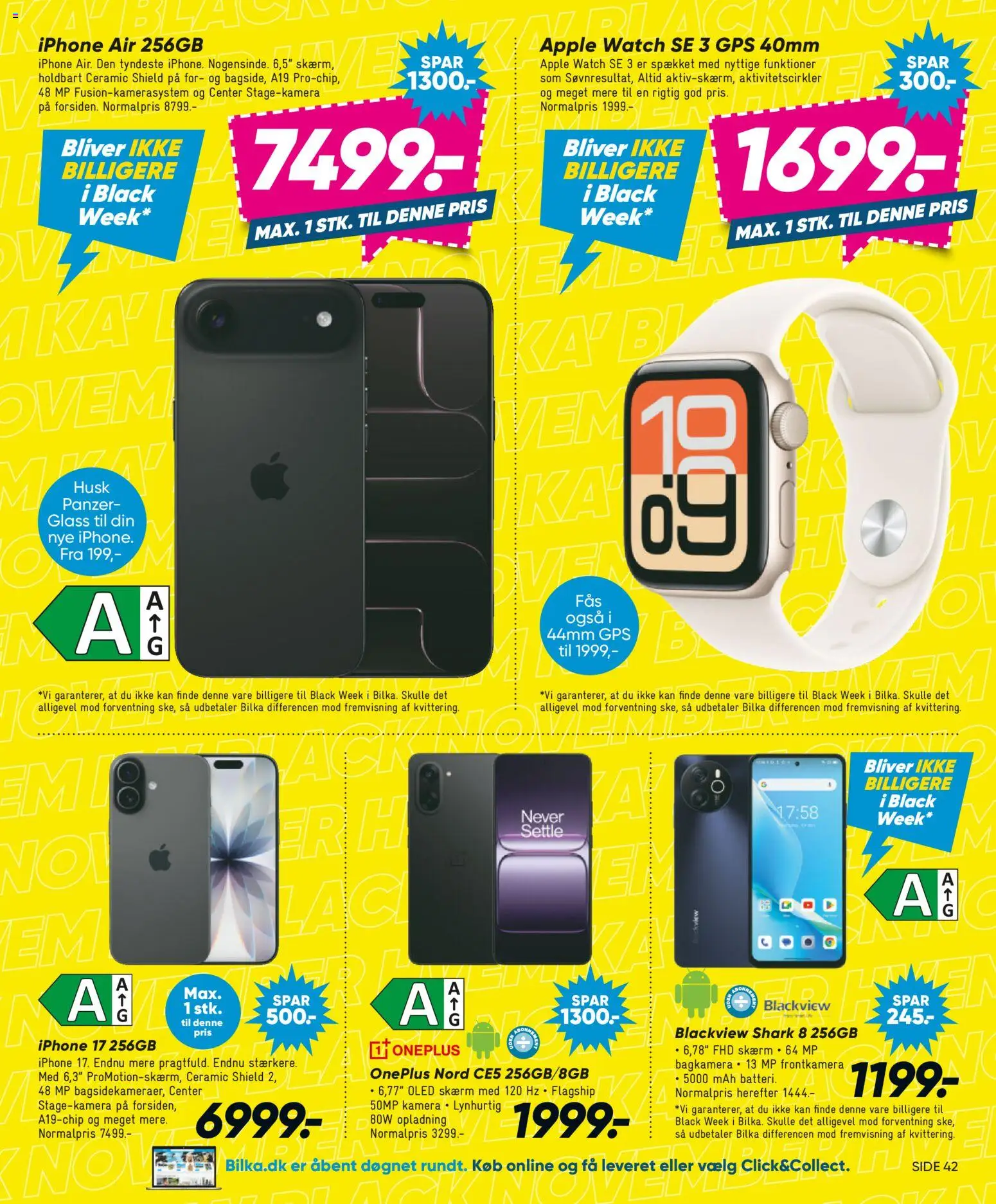 Bilka tilbudsavis – gyldig fra 21.11.2025 | Side: 33 | Produkter: Skærm, GPS, Søm, Kamera