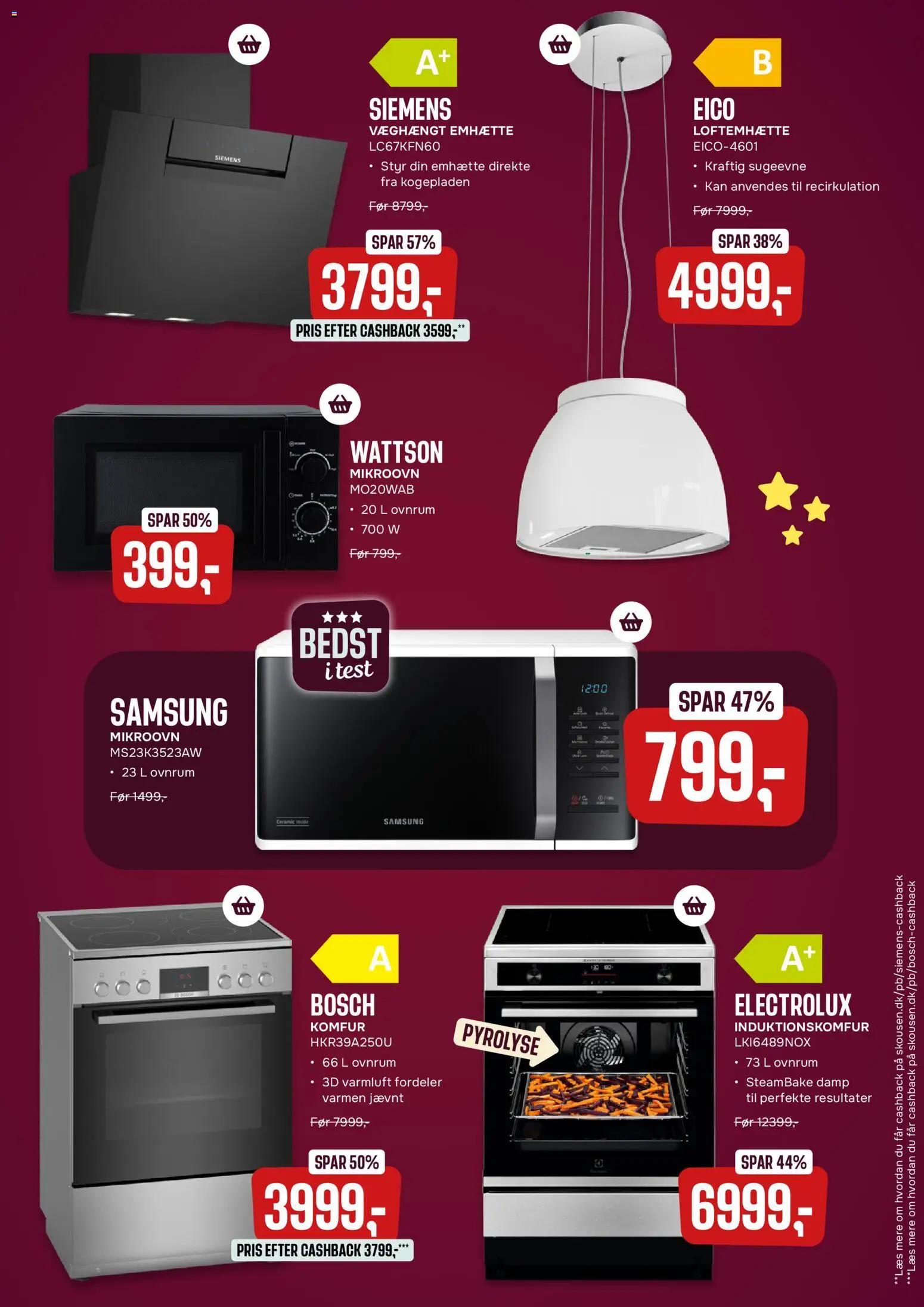 Skousen tilbudsavis – gyldig fra 01.12.2025 | Side: 7 | Produkter: Komfur