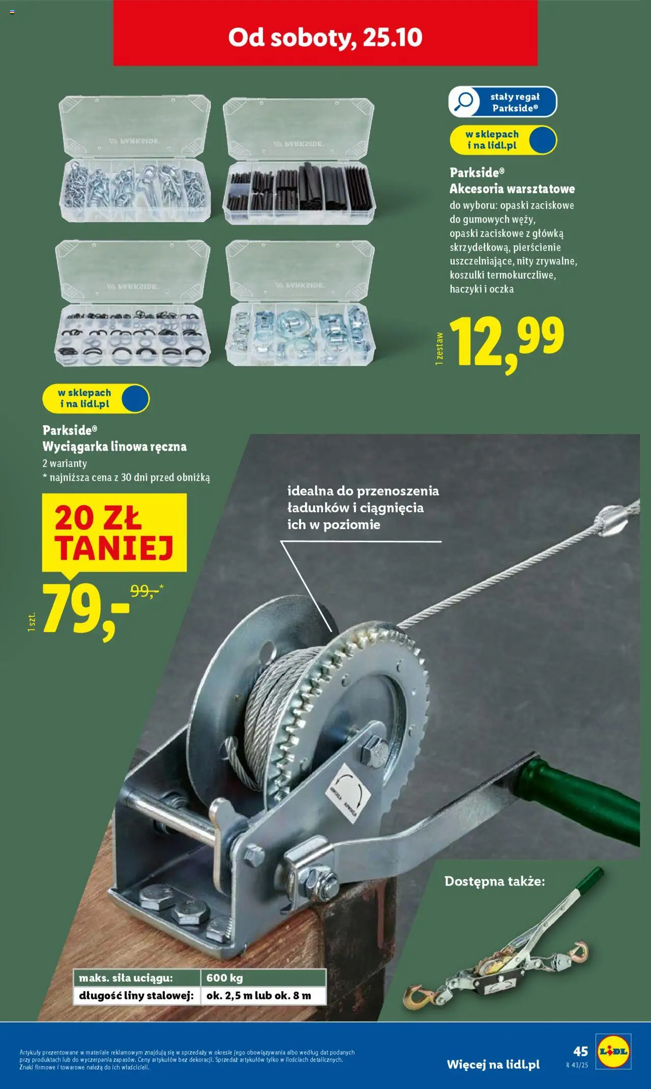 Lidl Katalog od 20.10.2025 | Strona: 49 | Produkty: Regał