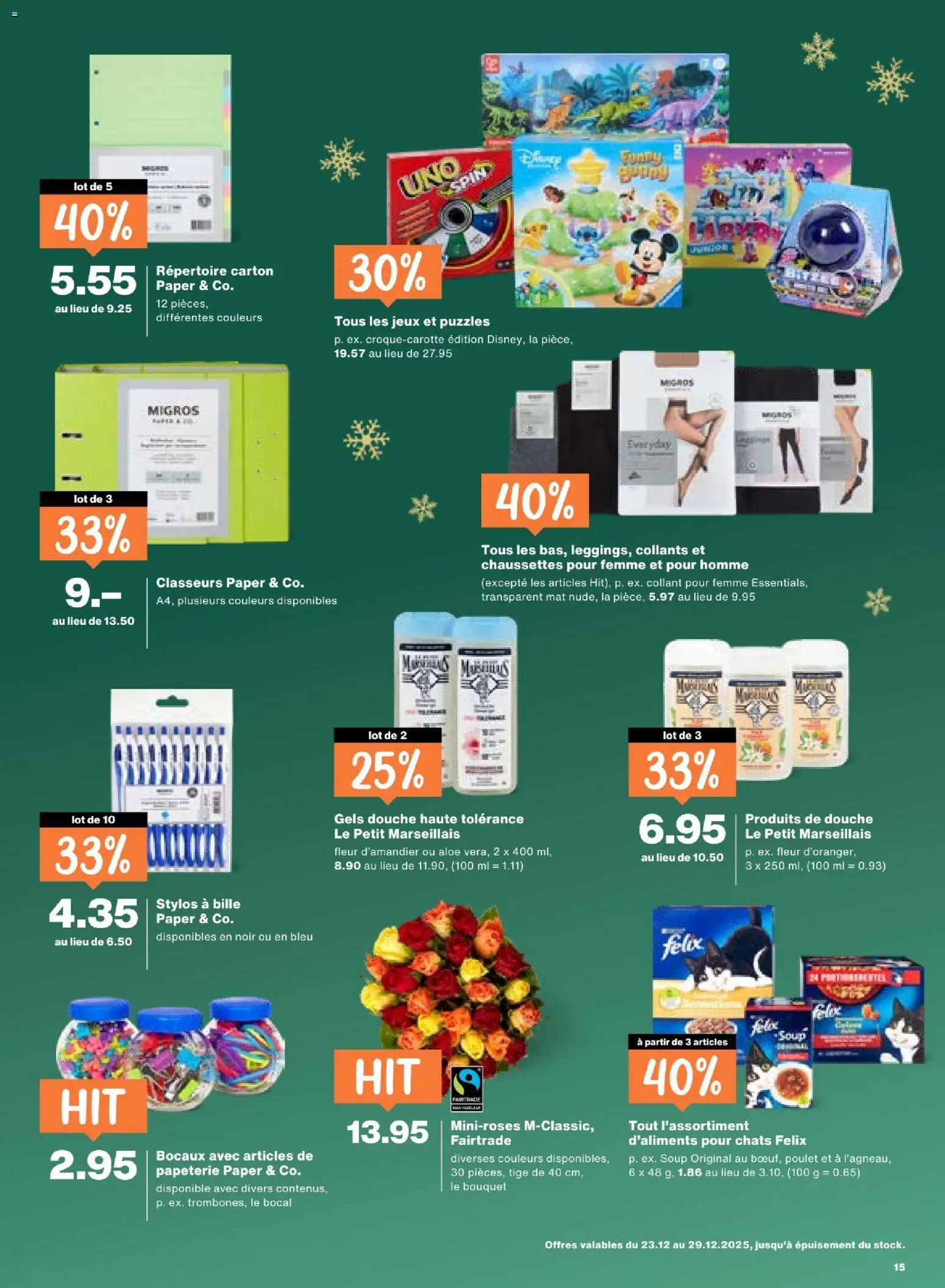 Migros Aktionen FR – gültig ab 23.12.2025 | Seite: 15