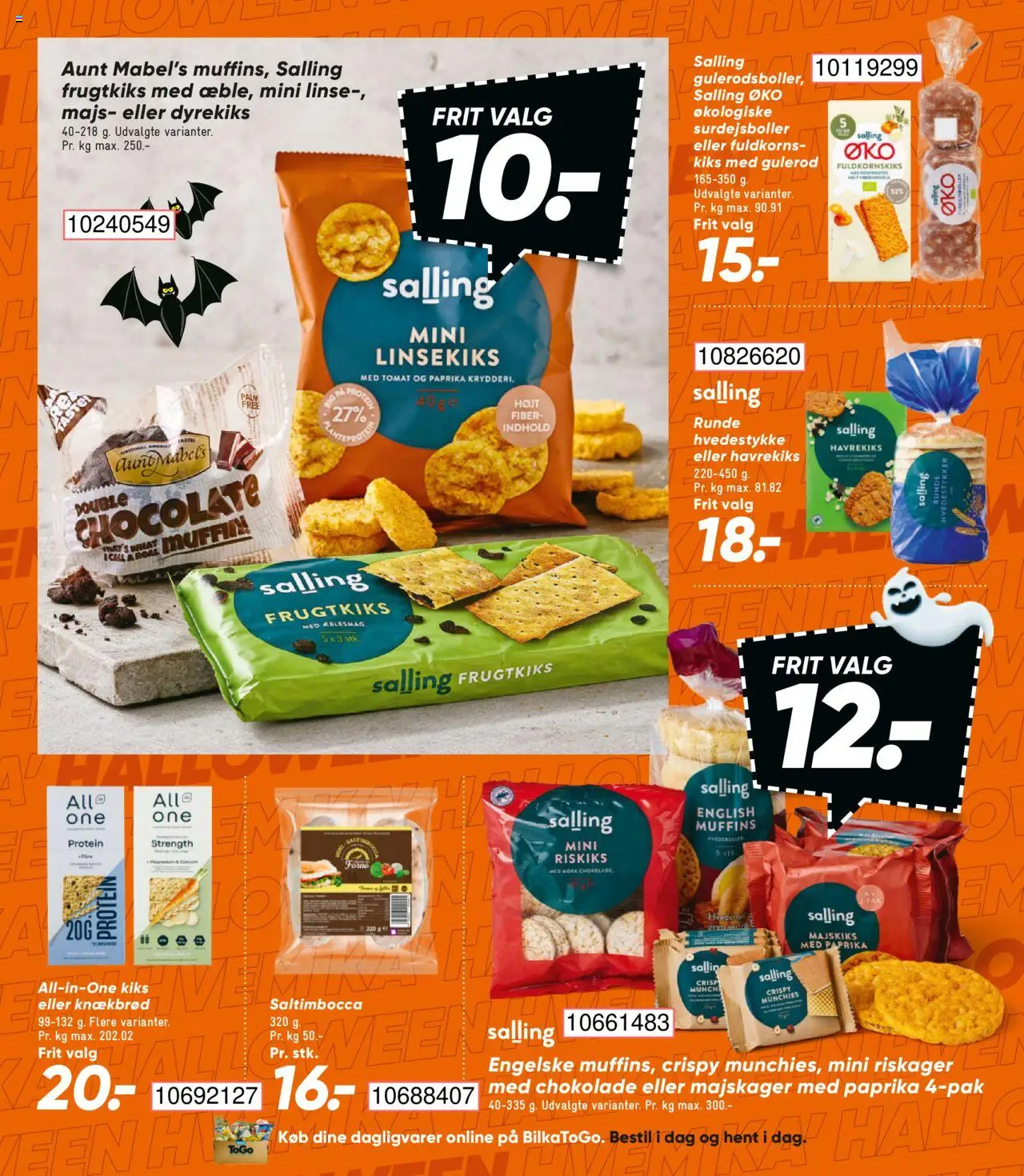 Bilka tilbudsavis – gyldig fra 10.10.2025 | Side: 26 | Produkter: Chokolade, Havrekiks, Paprika, Muffins
