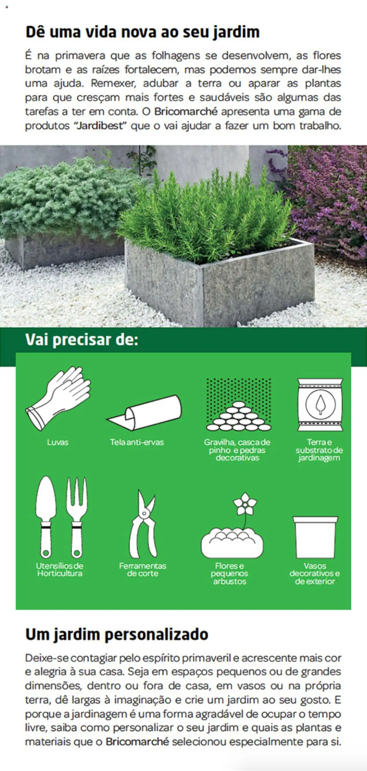 BricoMarché Jardim  │ válido de 27.12.2023 | Página: 2 | Produtos: Luvas, Flores