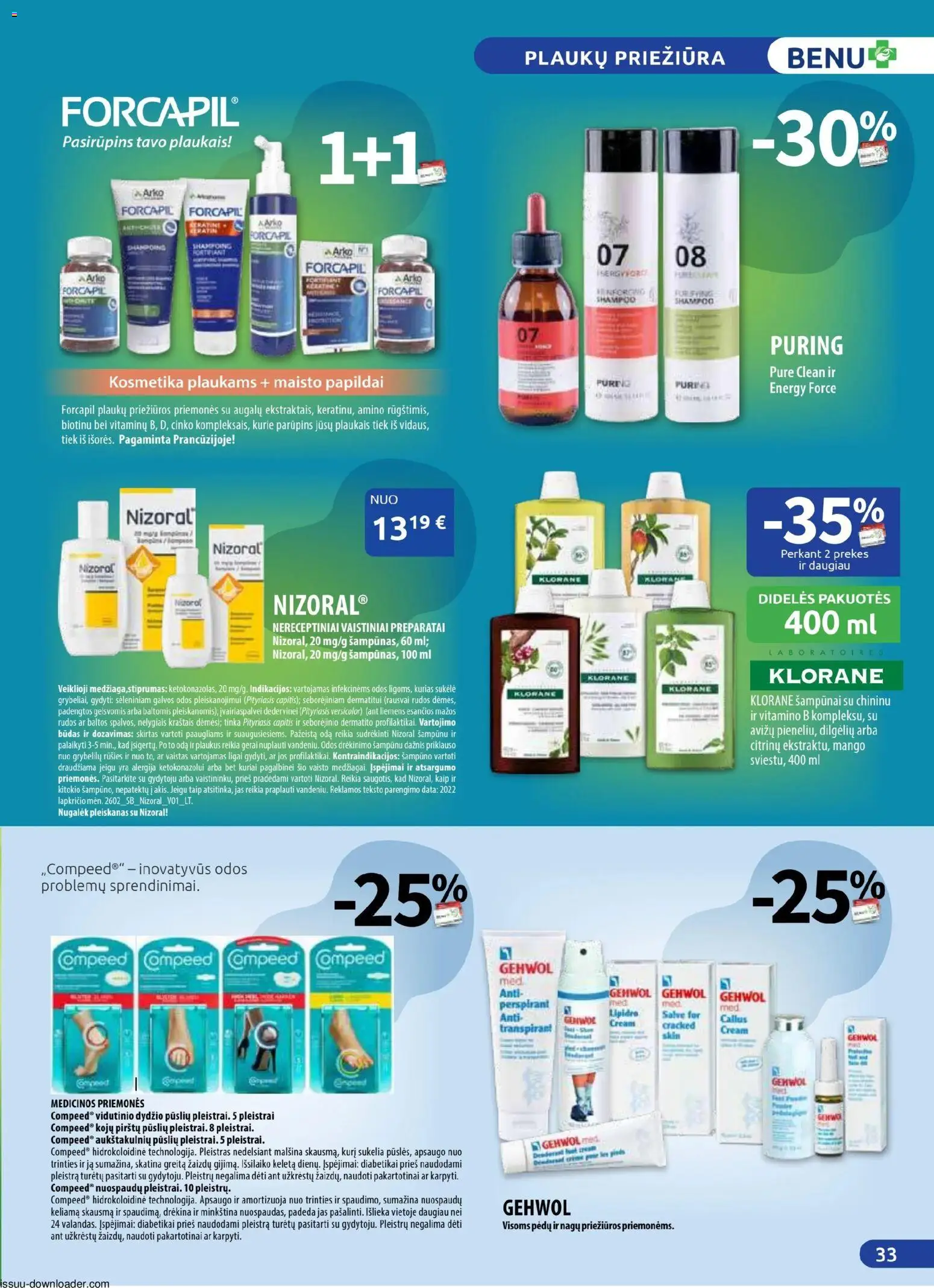 BENU akcijos nuo 01.03.2026 | Puslapis: 33