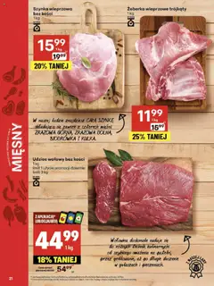 Delikatesy Centrum Gazetka od 14.08.2025 | Strona: 21 | Produkty: Szynka wieprzowa, Szynka, Delikatesy, Wołowina