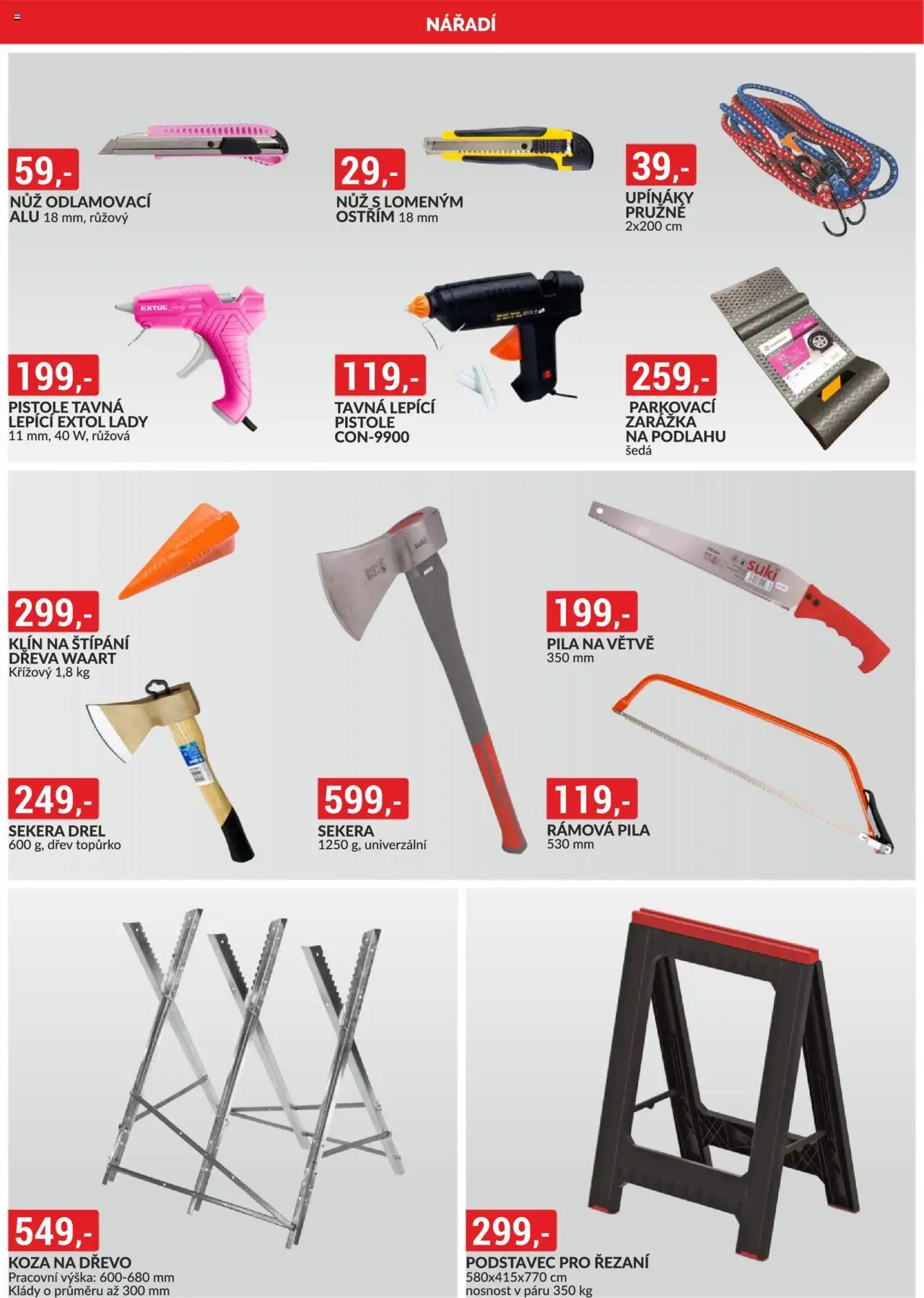 BAUMAX leták od 01.10.2025 | Strana: 41 | Produkty: Sekera, Nářadí, Nůž, Pila