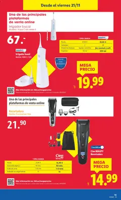 Vista previa Lidl folleto de bazar válido desde el 17.11.2025 | Página: 29 | Productos: Γλυκό νερατζάκι, Batería
