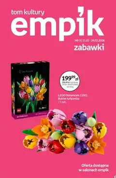 Pogląd oferty "Empik promocje - Tom kultury Zabawki" - ważna od 11.02.2026