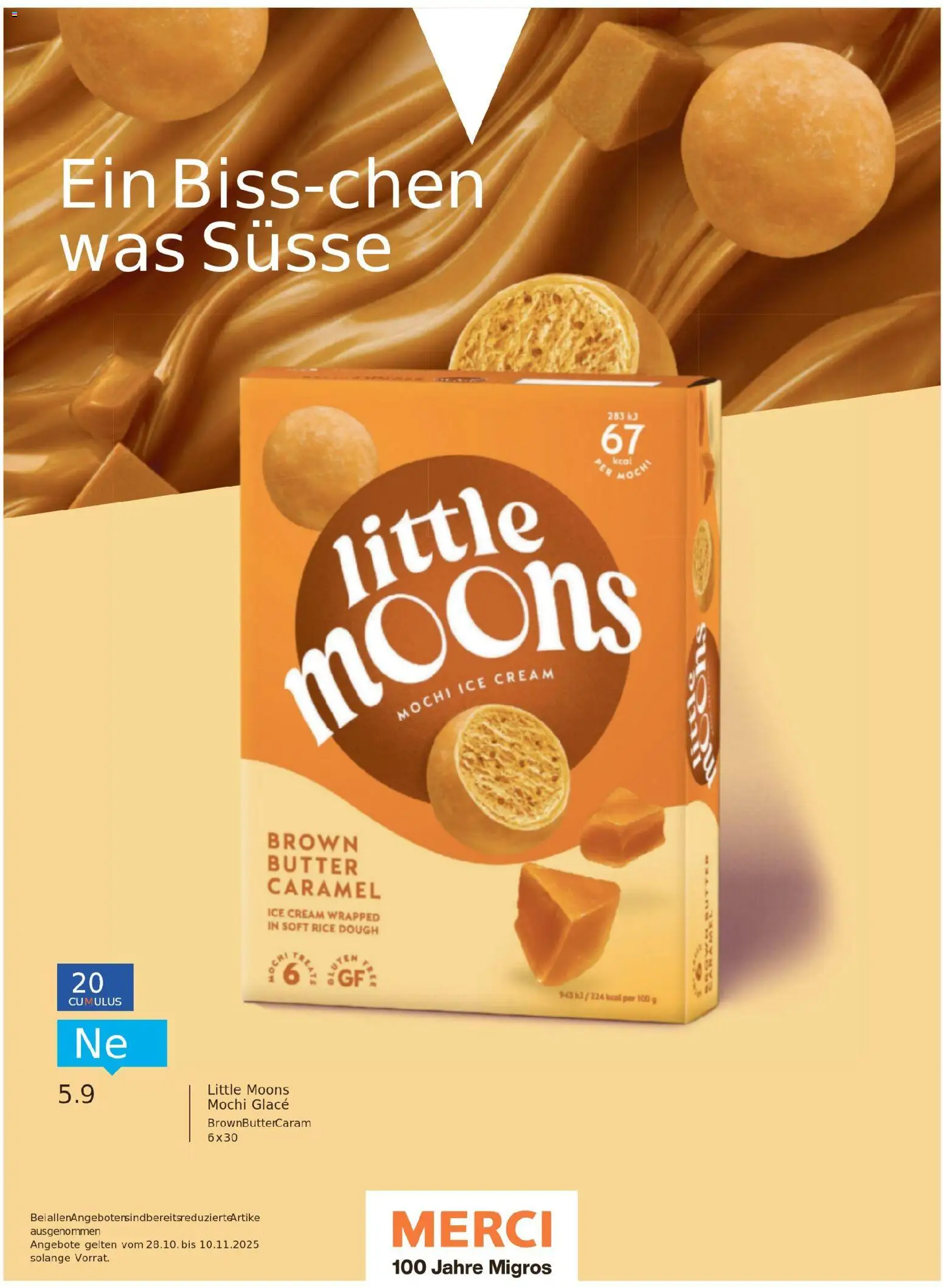 Migros Migros-Magazin-44-2025-d-AA – gültig ab 27.10.2025 | Seite: 62 | Produkte: Glace, Butter