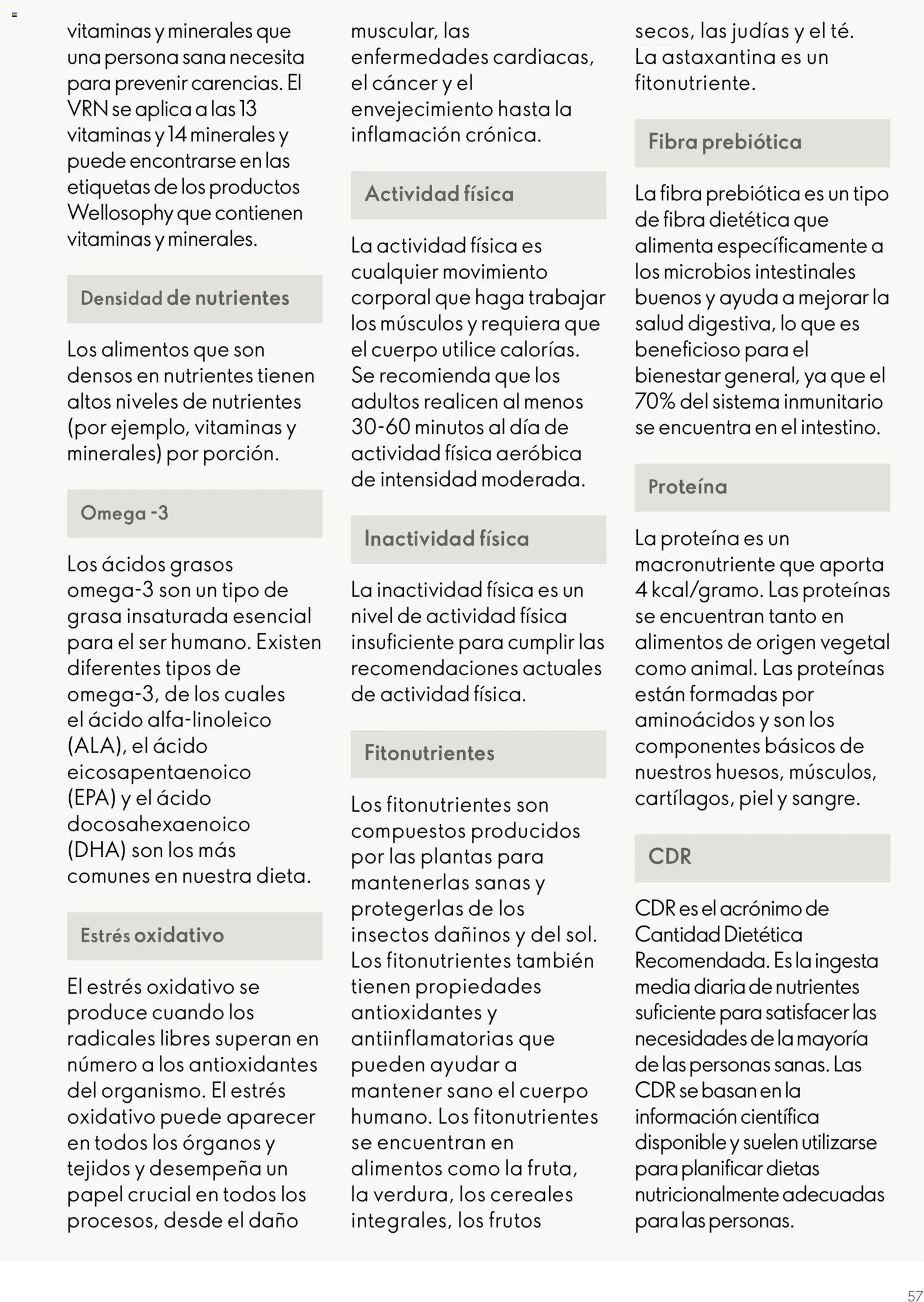 Oriflame - Guía Wellosophy │ válido desde el 01.11.2023 | Página: 57 | Productos: Δοχείο φοντί, Cereales, Κούβα