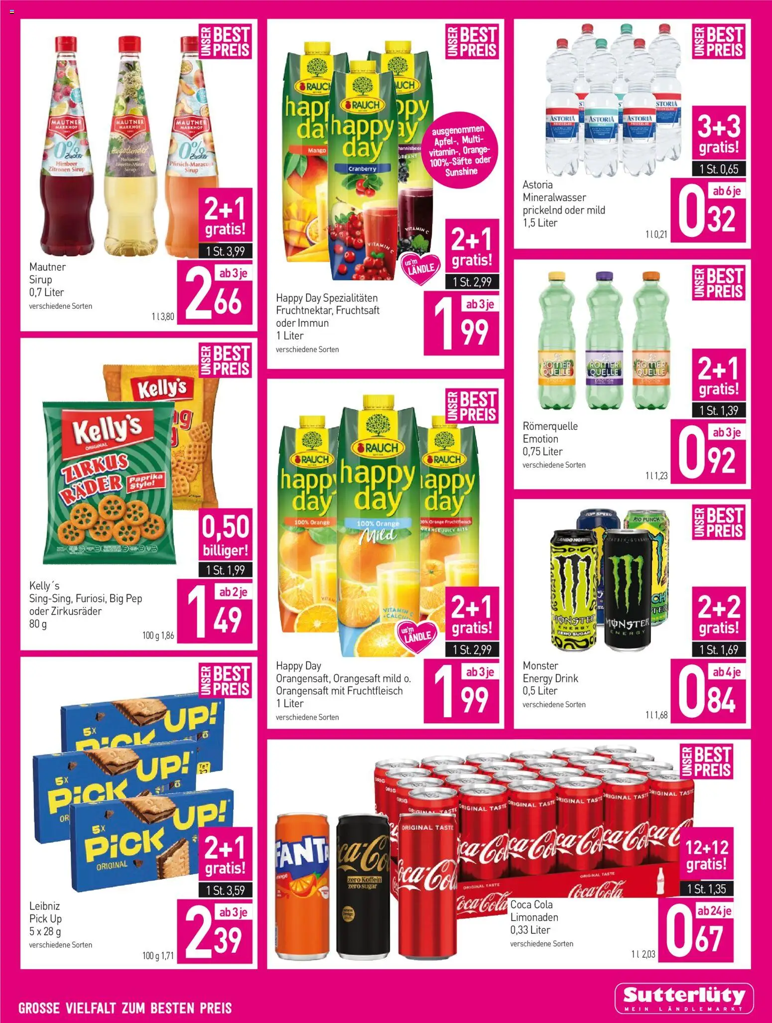 Sutterlüty Flugblatt gültig ab 08.01.2026 | Seite: 7 | Produkte: Zucker, Mango