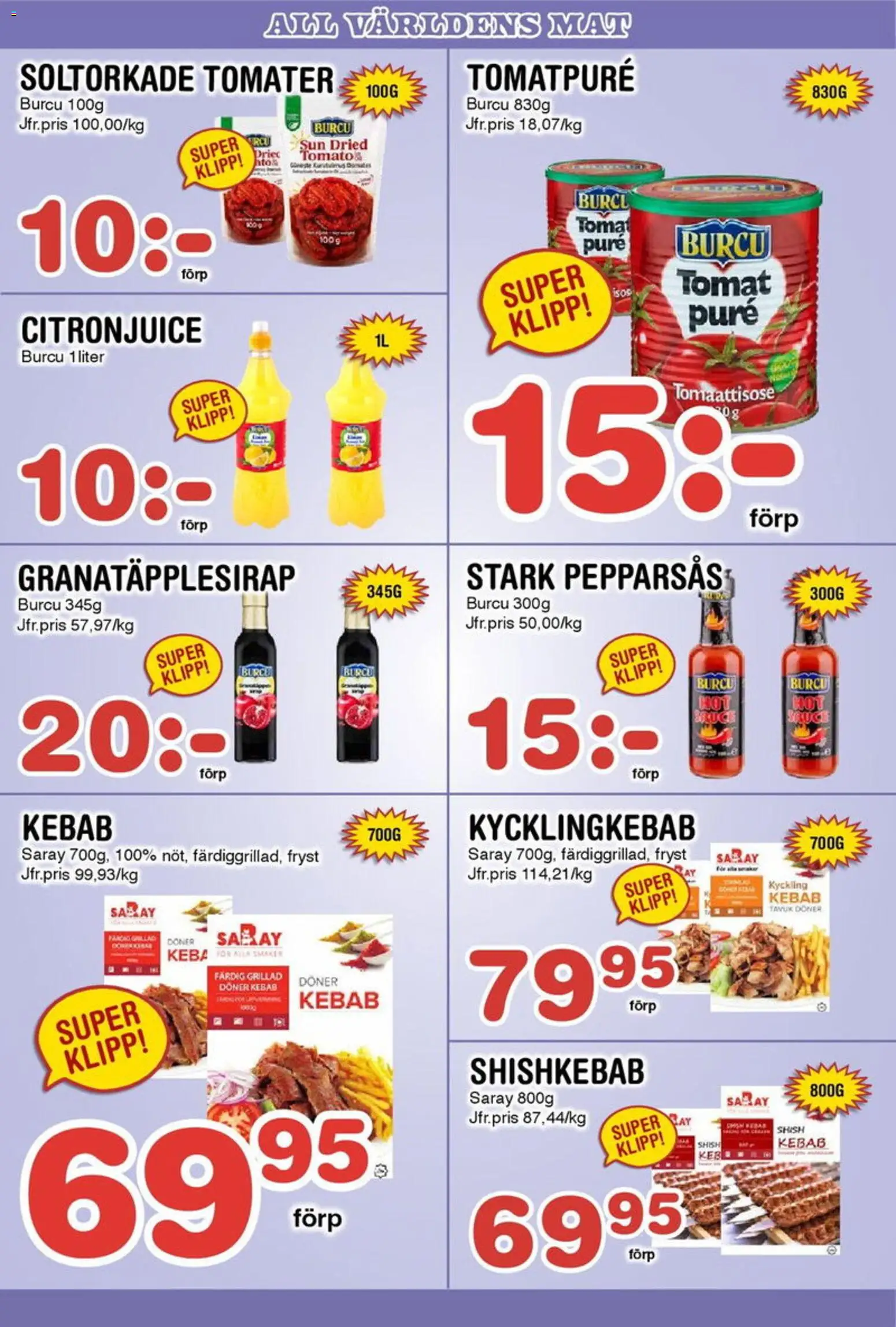 Nya Pulsen reklamblad aktuell från 15.12.2025 | Sida: 24 | Produkter: Soltorkade tomater, Tomatpure, Tomater