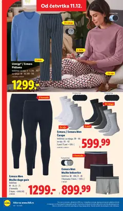 Esmara Men Muške bokserice, Veličine: M - XXL (5-8), 3 komada (1 kom. = 300.-) - pregled Lidl kataloga - važi od 11.12.2025 | Strana: 78 | Proizvode: Čarape, Pidžama, Bokserice