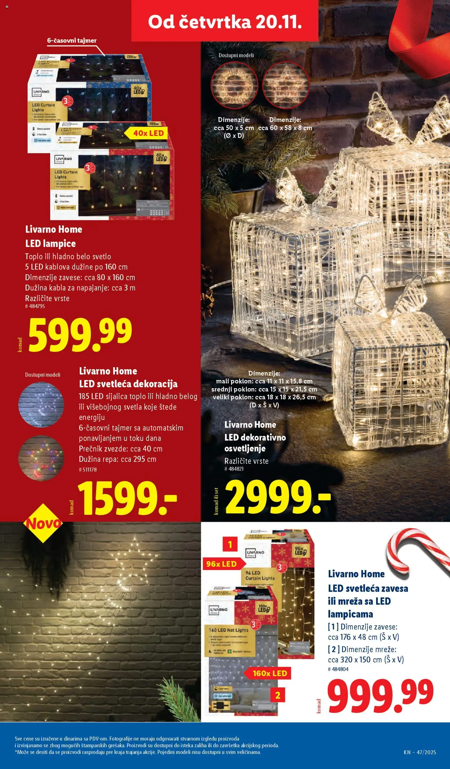 Lidl katalog - važi od 20.11.2025 | Strana: 59 | Proizvode: Lampice, Sijalica, LED sijalica, Zavesa