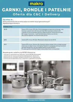 Pogląd oferty "Makro gazetka - Garnki rondla patelnie" - ważna od 01.04.2026
