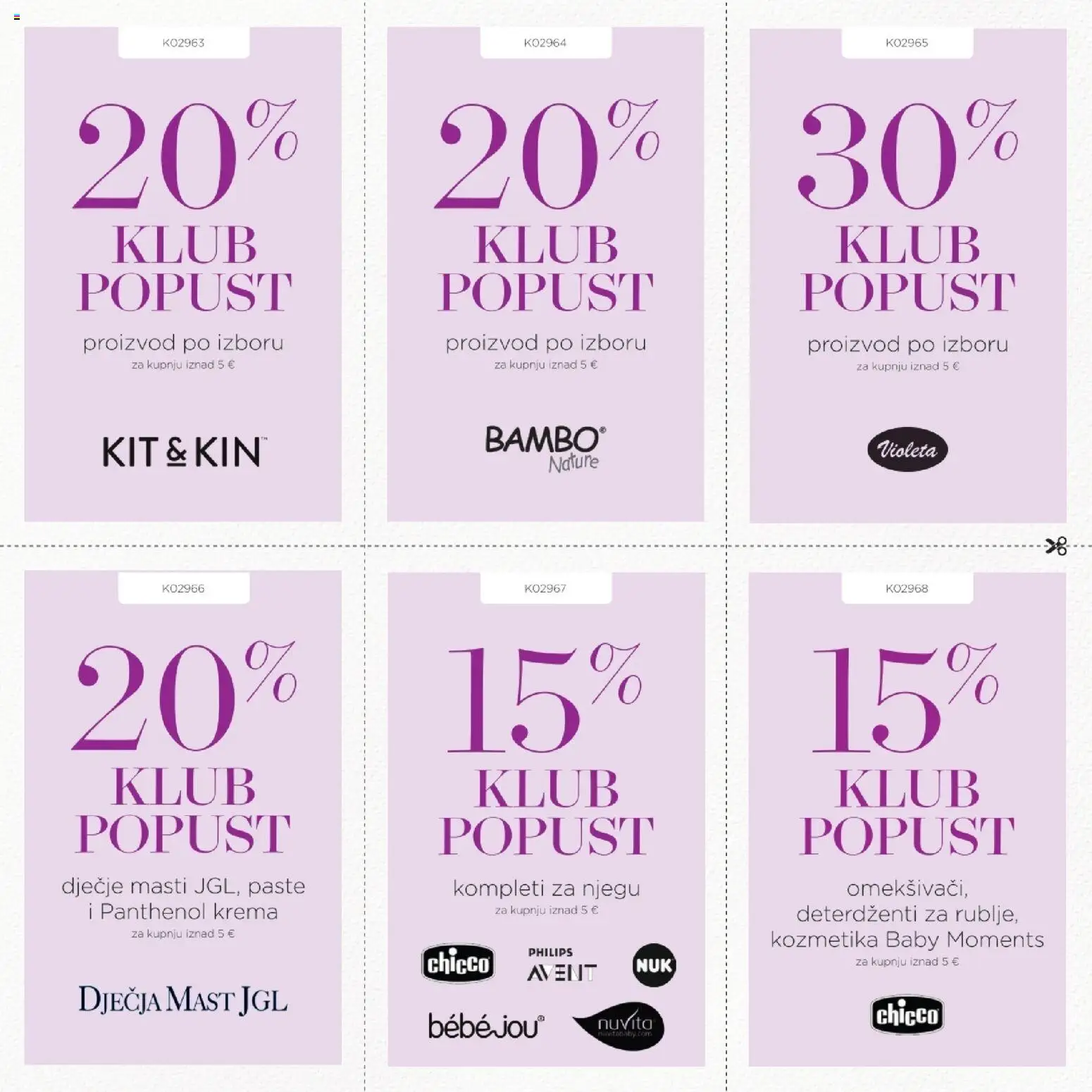 Baby Center katalog | vrijedi od 13.01.2026 | Stranica: 25 | Proizvodi: Mast, Krema, Violeta