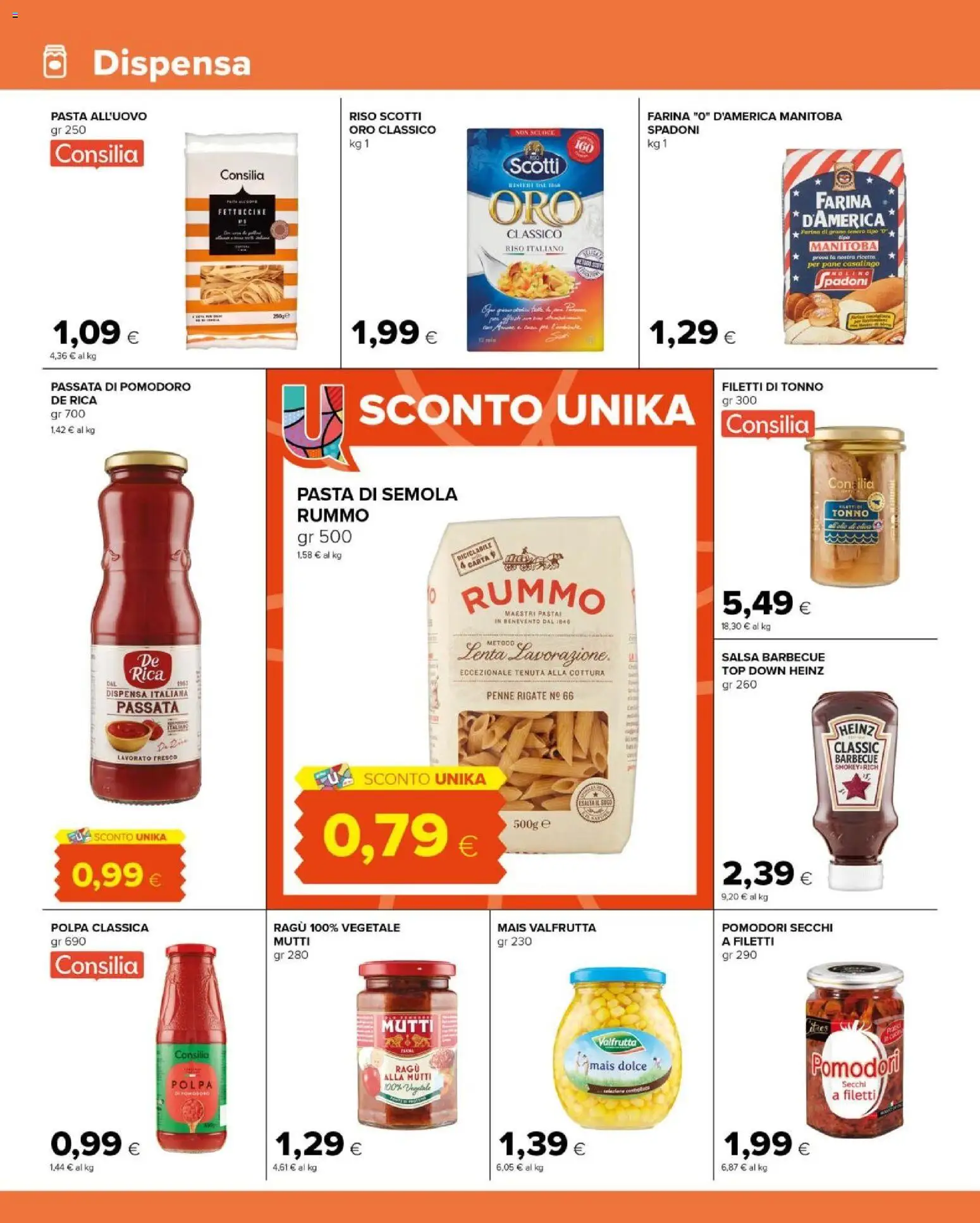 Volantino Tigre del 07.04.2026 | Pagina: 8 | Prodotti: Pane, Salsa, Top, Passata di pomodoro