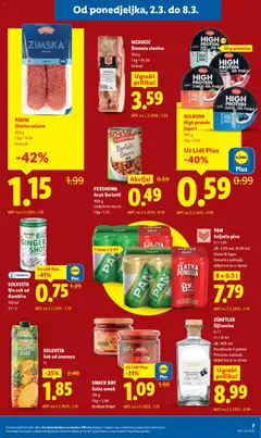 FRESHONA Grah Borlotti, Grah Borlotti, 400 g (ocijeđene mase) - Pregled kataloga iz trgovine Lidl, vrijedi od 02.03.2026 | Stranica: 7