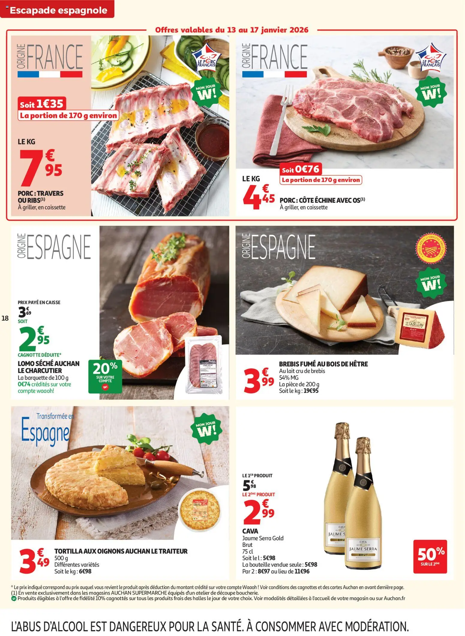 {H1} | Page: 18 | Produits: Lait, Porc, Oignons