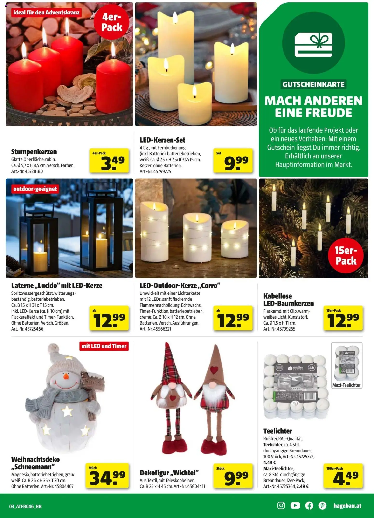 Hagebau Flugblatt gültig ab 04.11.2025 | Seite: 3