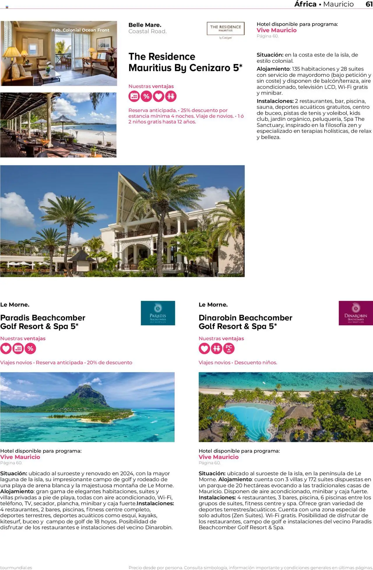 Viajes El Corte Inglés Africa y Oriente Medio │ válido desde el 01.01.2025 | Página: 61 | Productos: Televisión, Caja