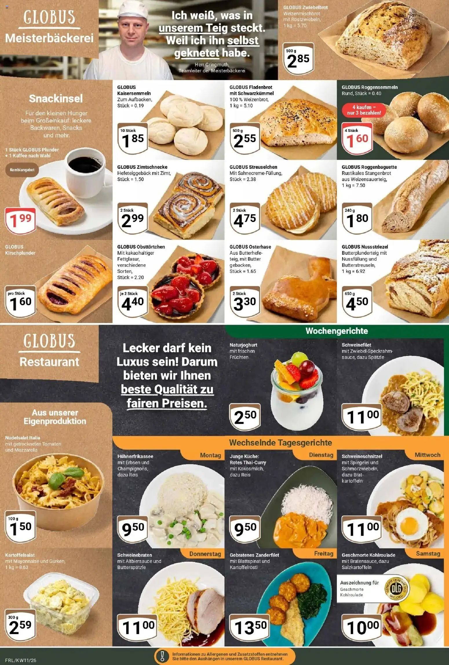 Globus prospekt Freilassing	 – gültig ab 09.03.2026 | Seite: 6 | Produkte: Mozzarella, Küche, Tomaten, Mayonnaise