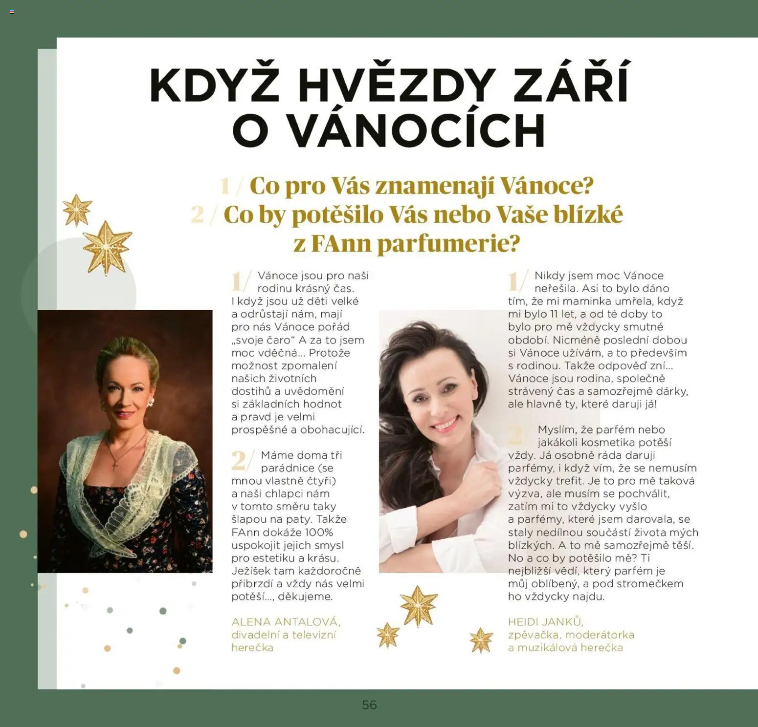 FAnn katalog Vánoce 2025 od 30.10.2025 | Strana: 56 | Produkty: Caro, Parfém