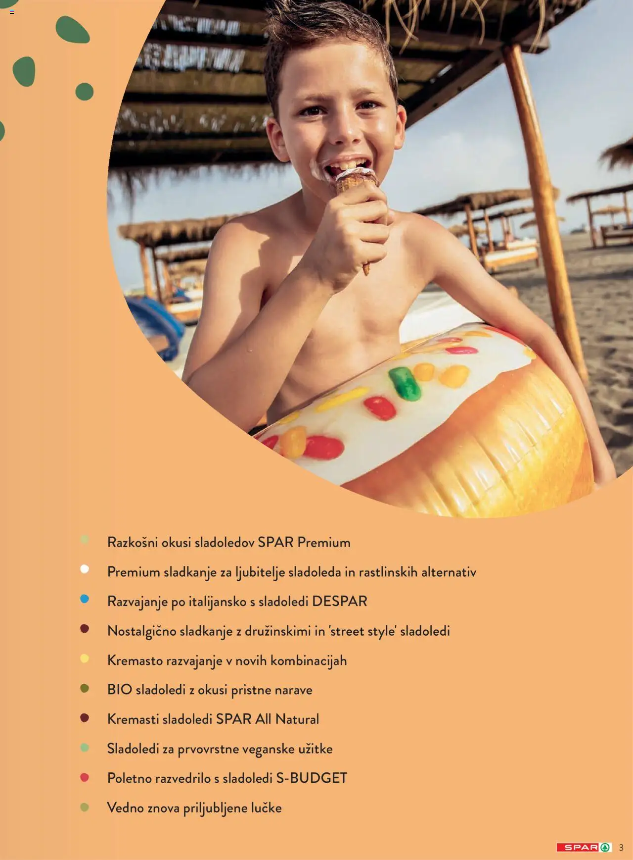 Spar katalog sladoleti │ velja od 14.04.2025 | Stran: 3