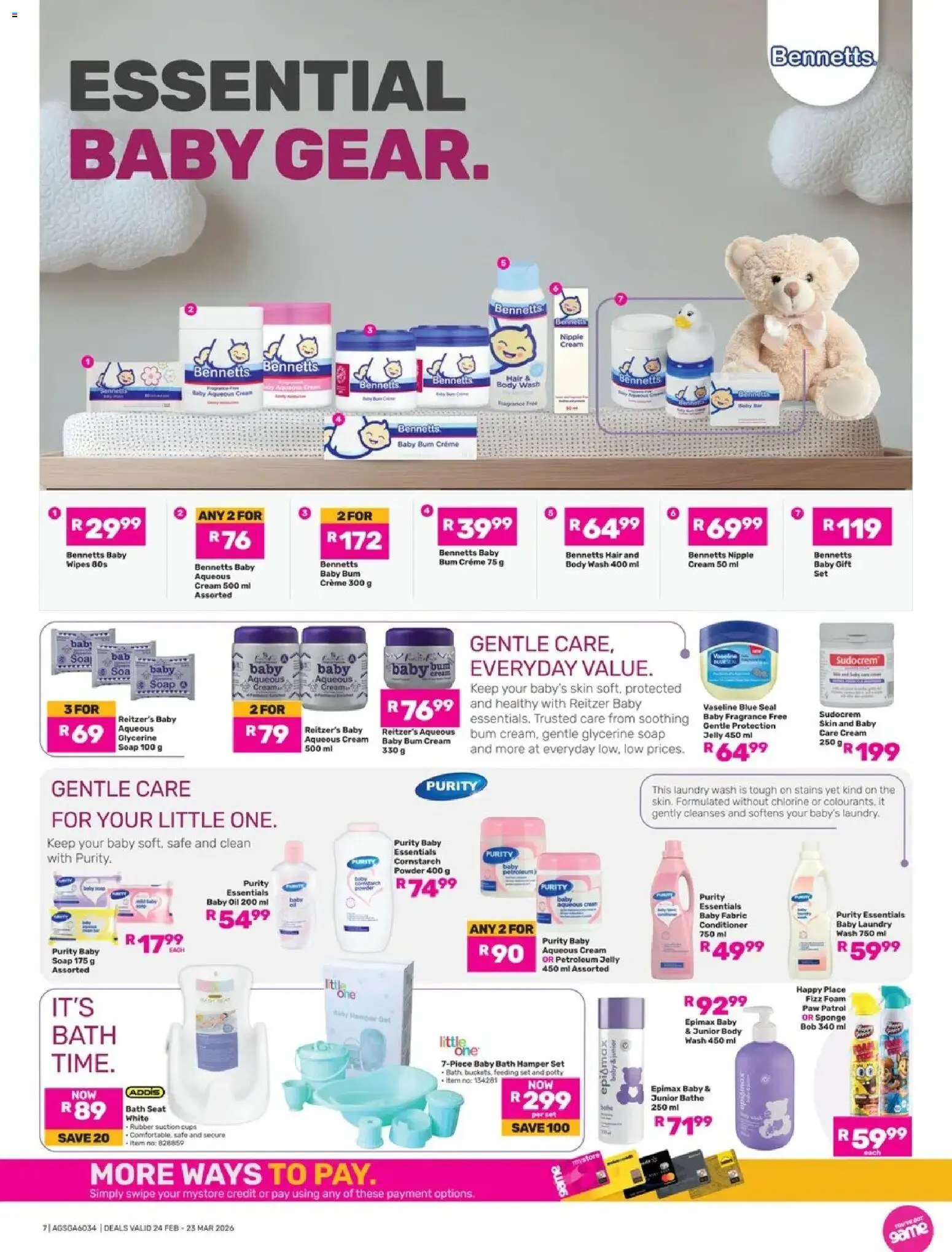 Game - Baby's World valid from 24.02.2026 | Page: 7 | Products: Soap, Cream, Fragrance, Oil