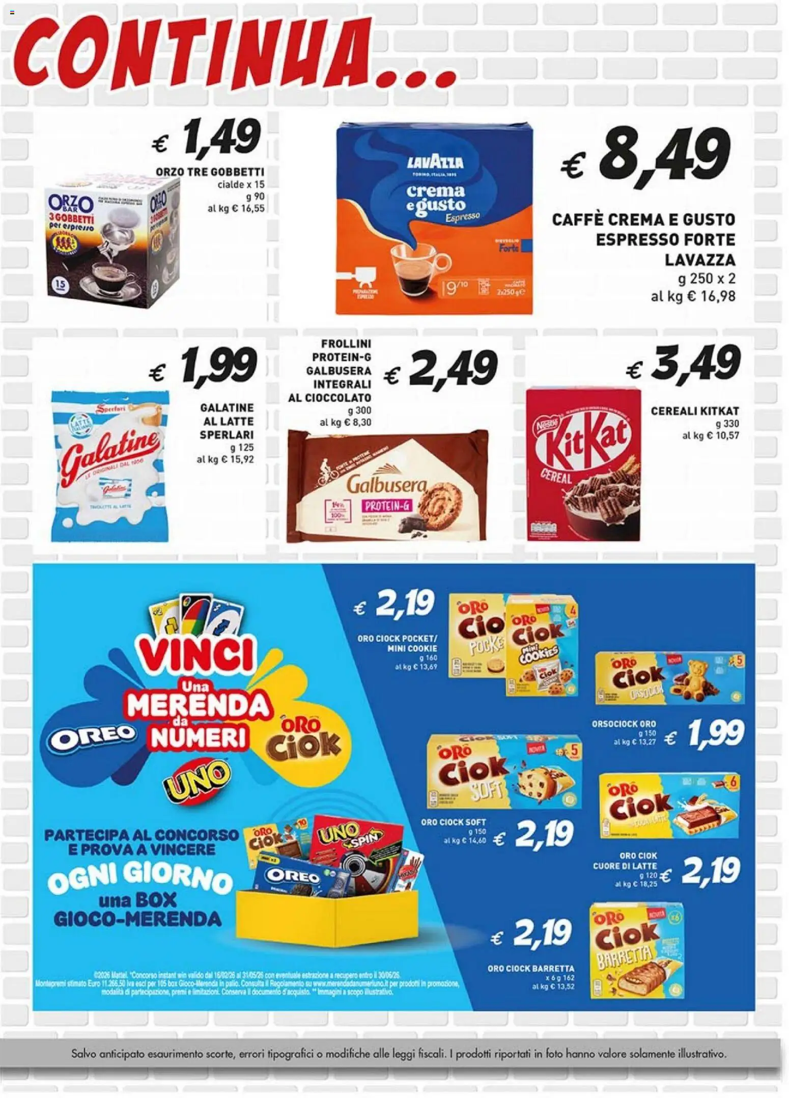 Volantino Coal del 23.04.2026 | Pagina: 5 | Prodotti: Caffè, Cereali, Latte, Barretta