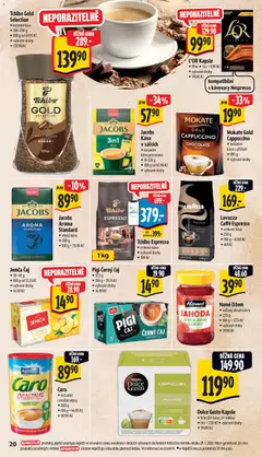 Náhled letáku Albert leták - Supermarket od 04.02.2026 | Strana: 28 | Produkty: Káva, Instantní káva, Citron, Dolce gusto kapsle