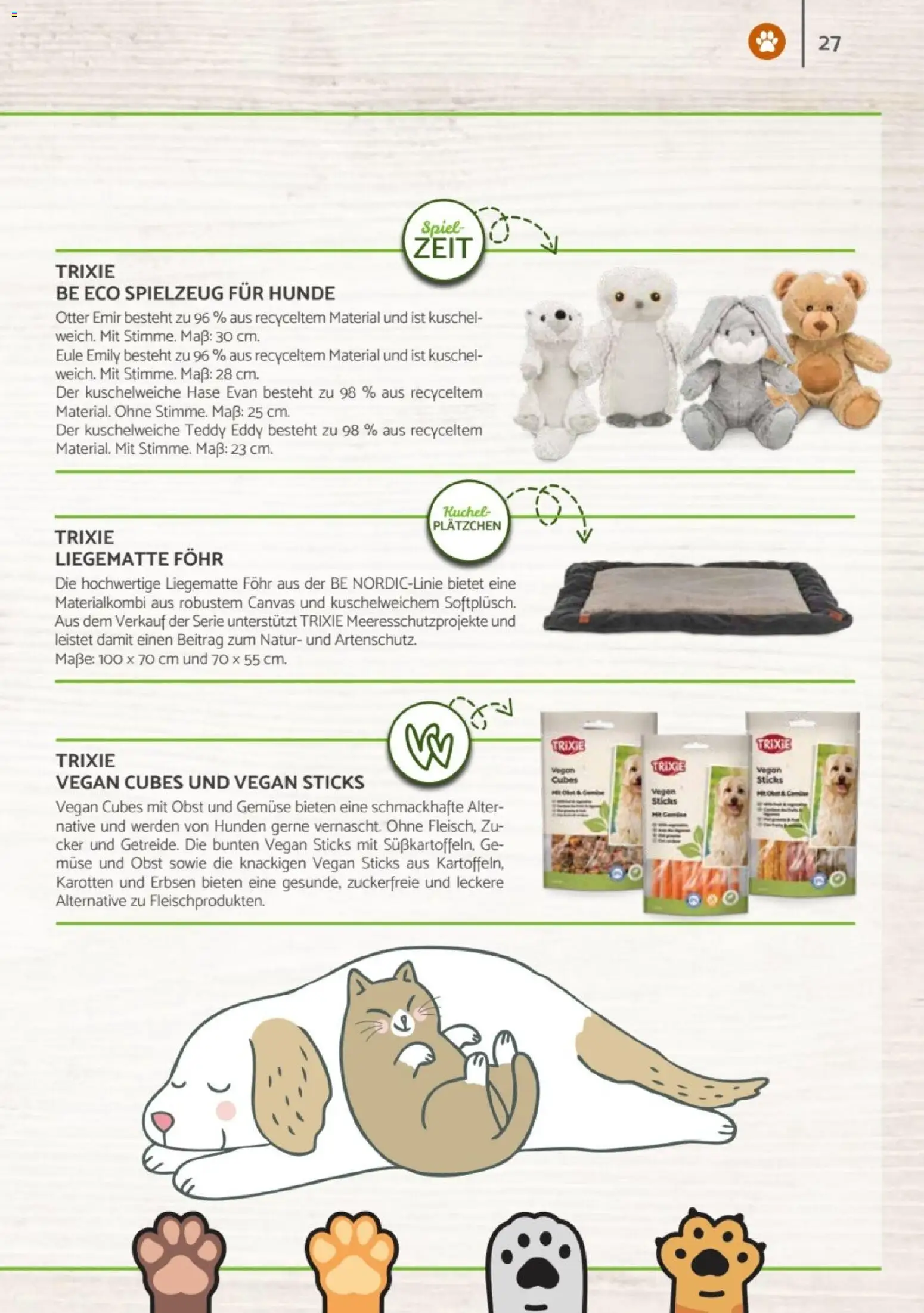 zookauf - Heimtier Journal – gültig ab 01.12.2025 | Seite: 27 | Produkte: Spiel, Gemüse, Obst, Erbsen