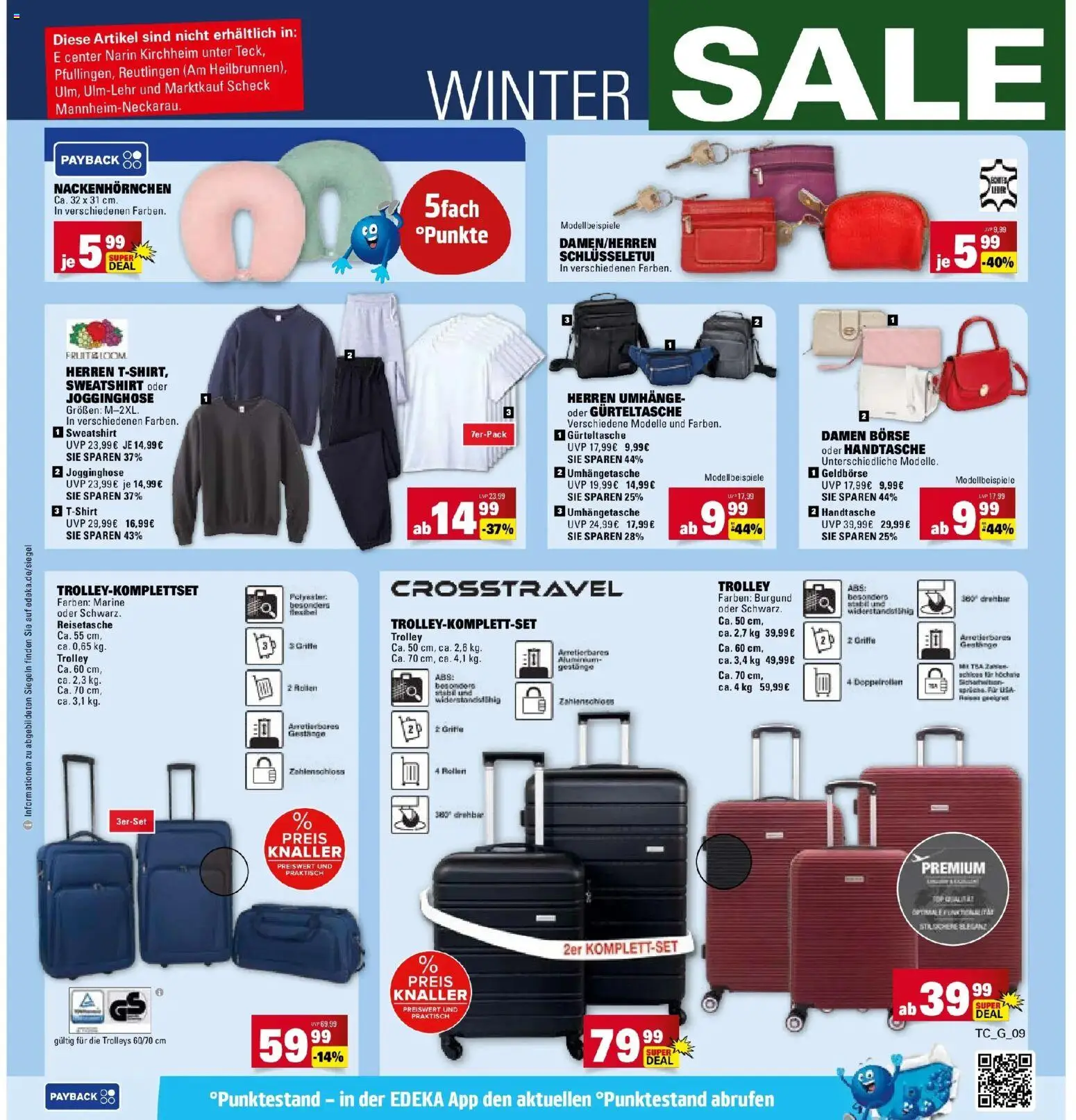 Marktkauf - Marktkauf: Wochenangebote – gültig ab 11.01.2026 | Seite: 35 | Produkte: Jogginghose, Sweatshirt, Handtasche, Reisetasche