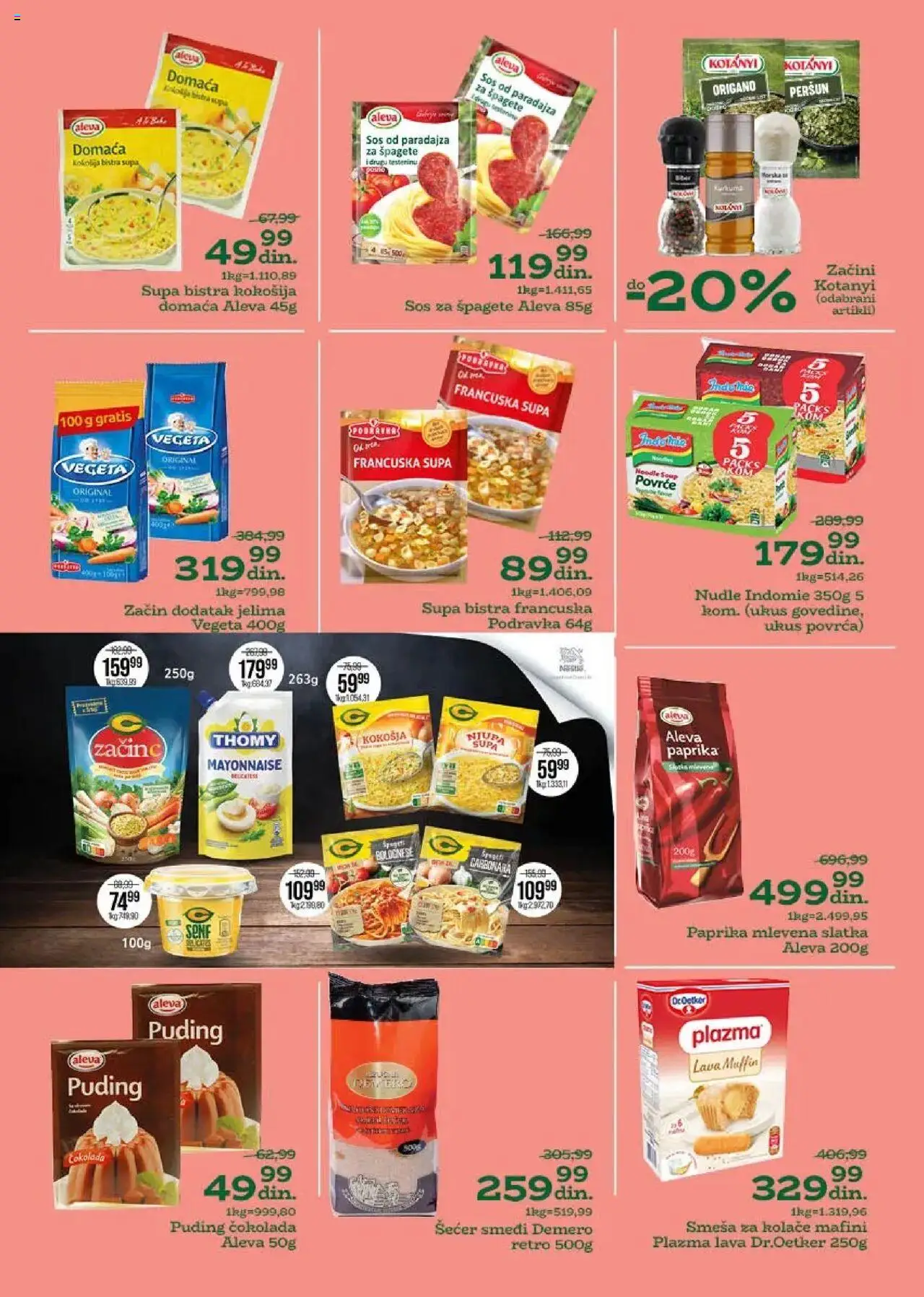 Univerexport katalog - važi od 04.08.2025 | Strana: 12 | Proizvode: Senf, Plazma, Paprika, Sos