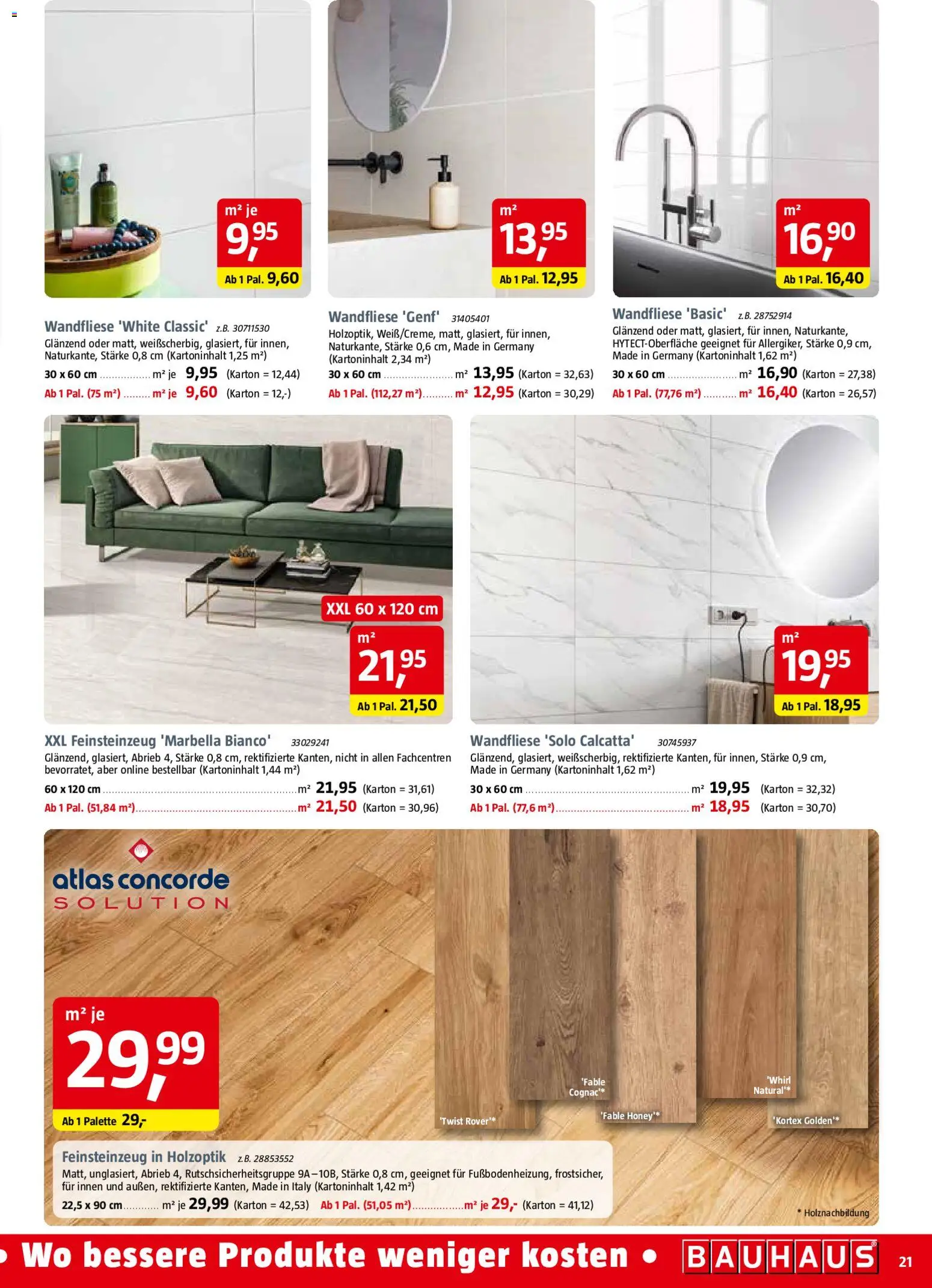 Bauhaus Prospekt 	 – gültig ab 01.11.2025 | Seite: 21