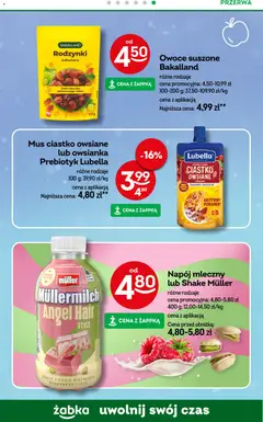 Pogląd oferty "Żabka Gazetka" - ważna od 14.01.2026 | Strona: 47 | Produkty: Curry, Owsianka, Rodzynki, Owoce