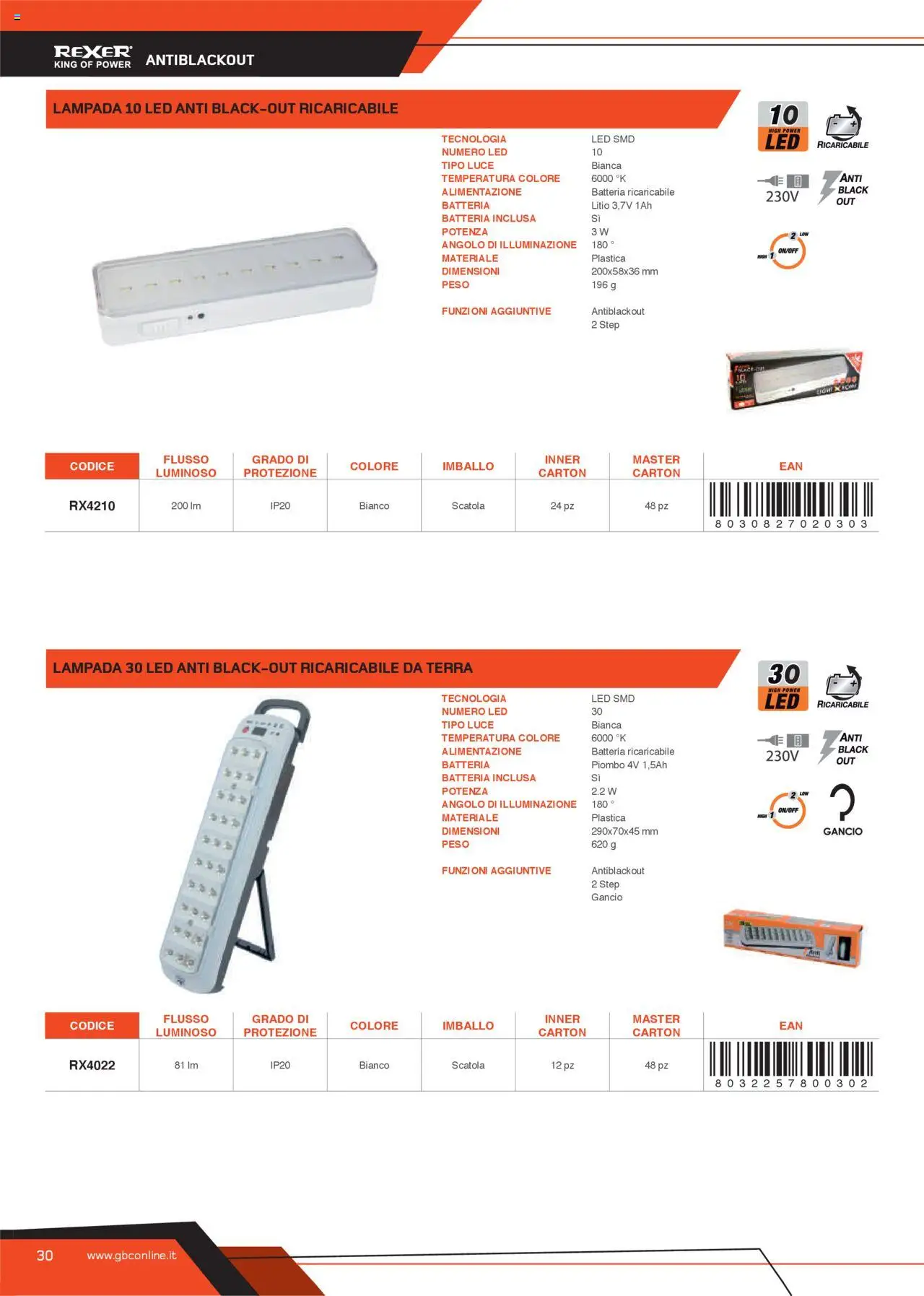 Volantino GBC del 31.05.2025 | Pagina: 30 | Prodotti: Scatola, Batteria, Lampada, Terra