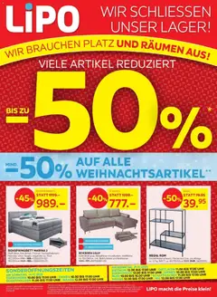 Lipo Aktionen -50% ab 09.12.2025 gültig