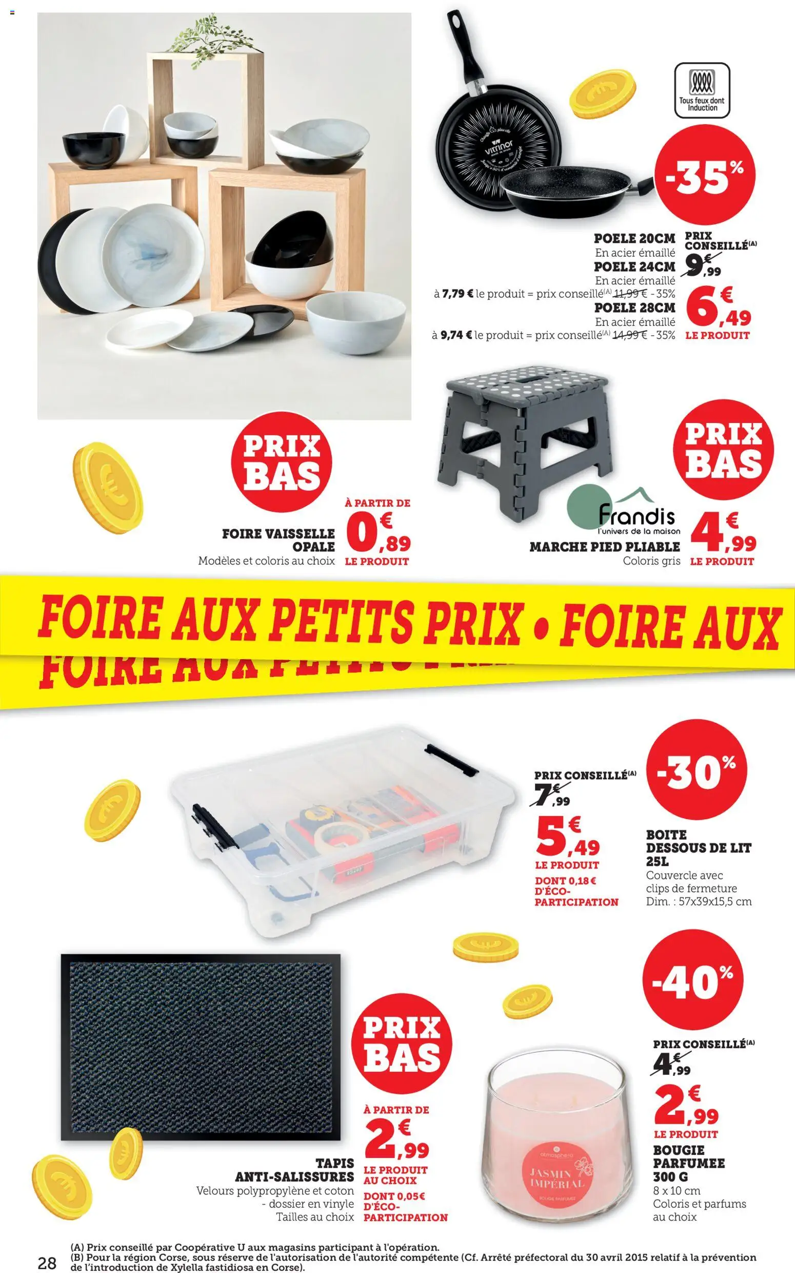 {H1} | Page: 28 | Produits: Poêle, Coton, Lit, Tapis