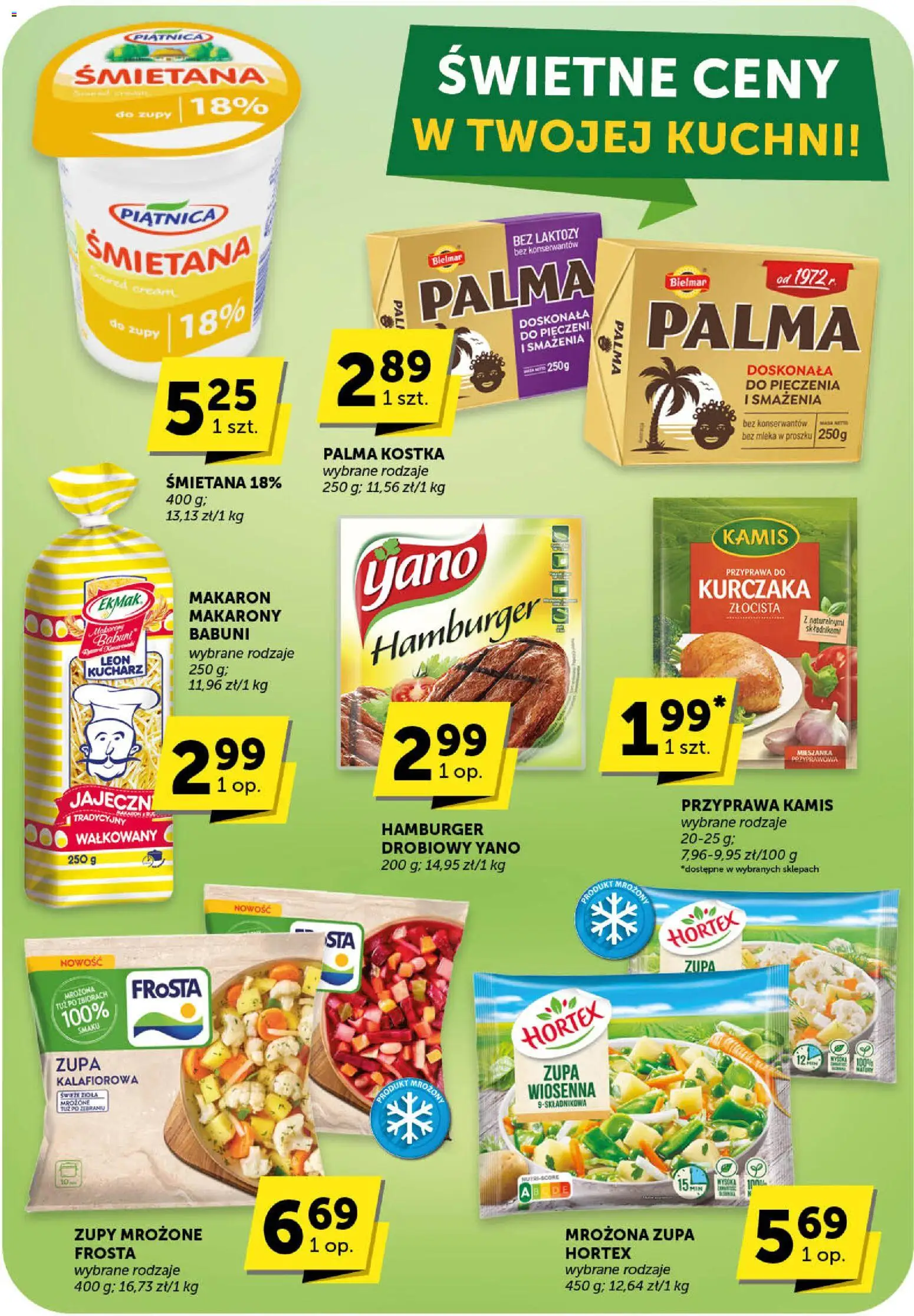 Euro Sklep Gazetka od 05.02.2026 | Strona: 24 | Produkty: Hamburger, Zupa, Makarony, Makaron