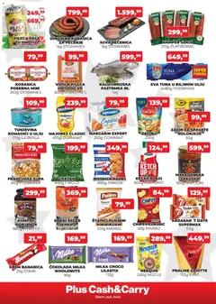 Plus Cash & Carry katalog Kula - pregled Plus Cash & Carry kataloga - važi od 16.01.2026 | Strana: 2 | Proizvode: Milka, Margarin, Špageti, Pečenica