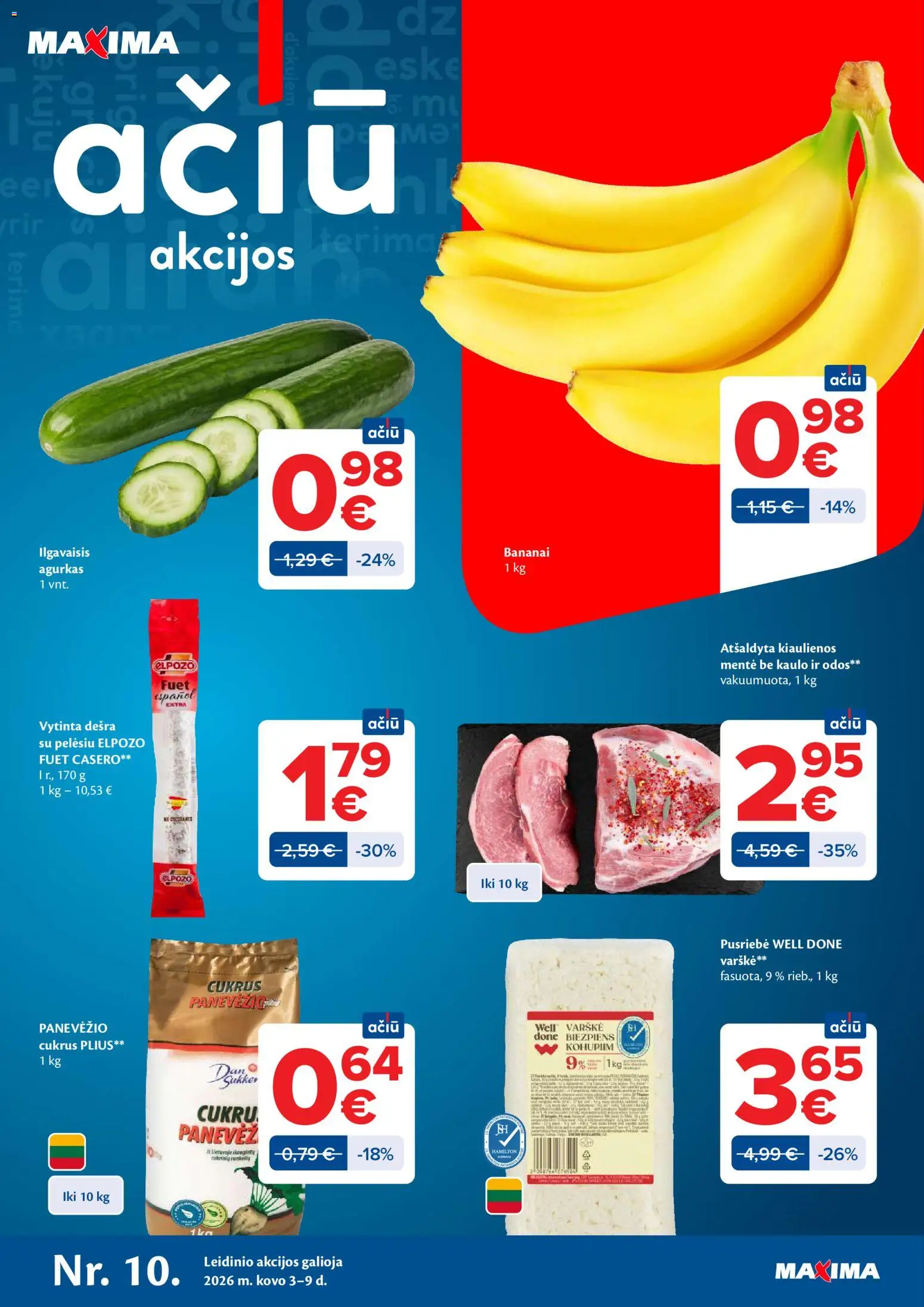 MAXIMA akcijos nuo 01.03.2026 | Puslapis: 1